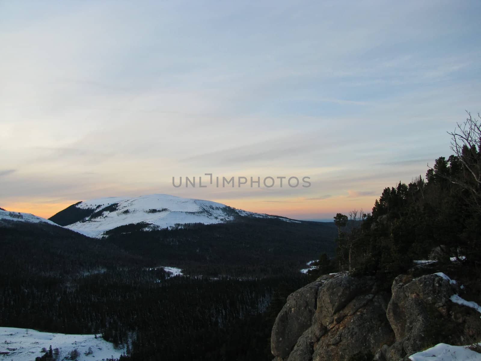 Mountains of northwest caucasus