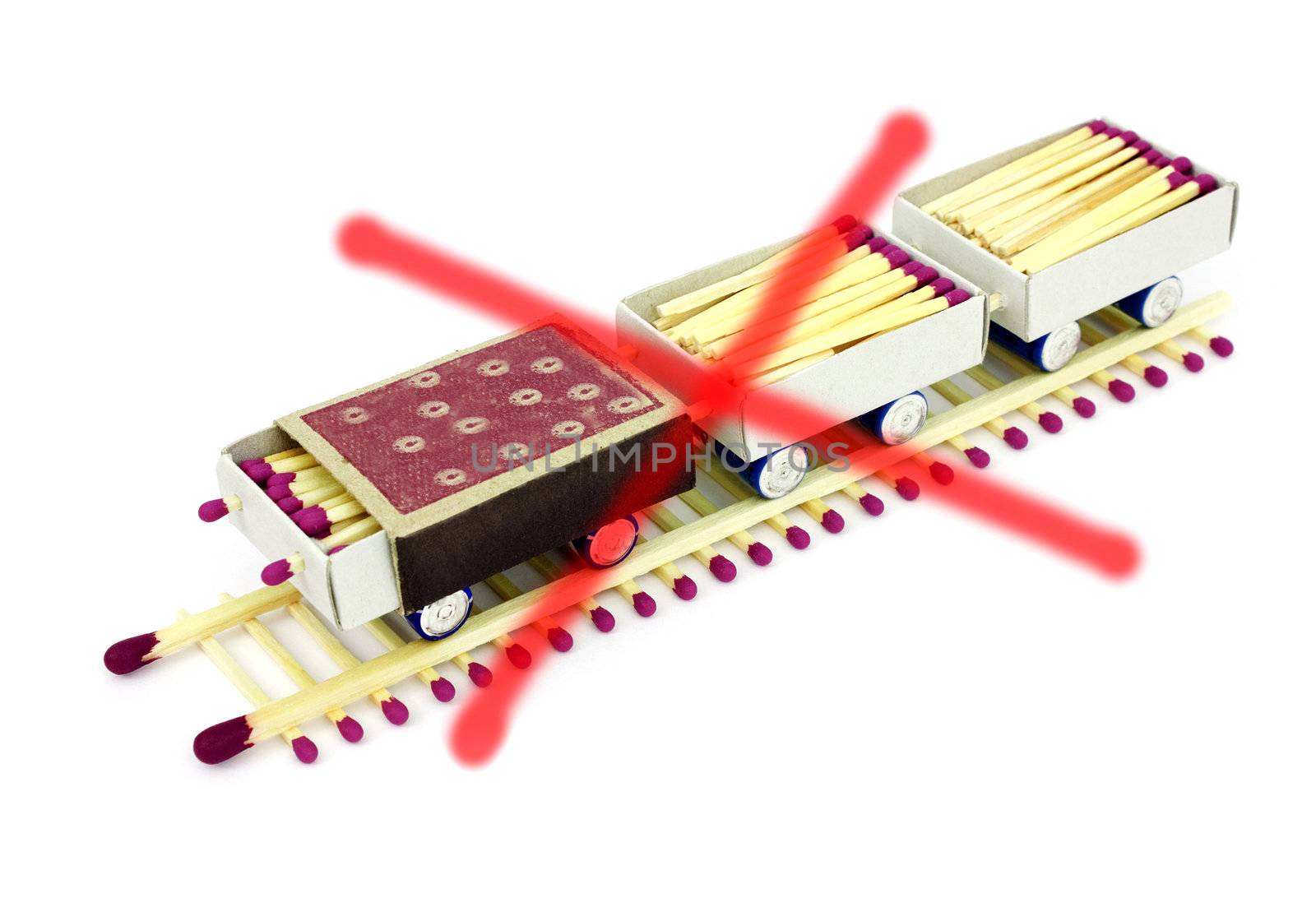 Matches - not a toy! The concept of fire safety