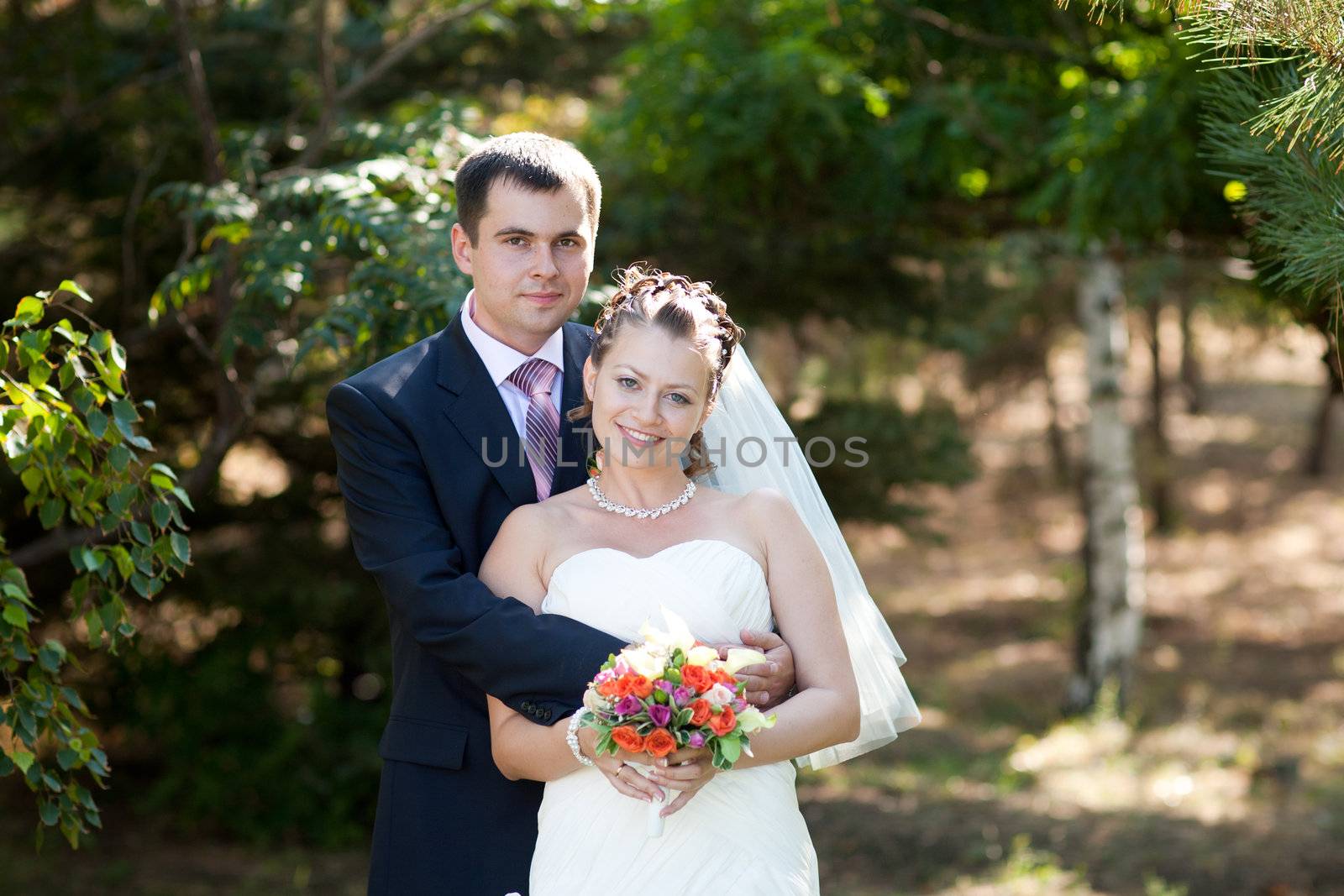 portrait of the bride and groom by vsurkov