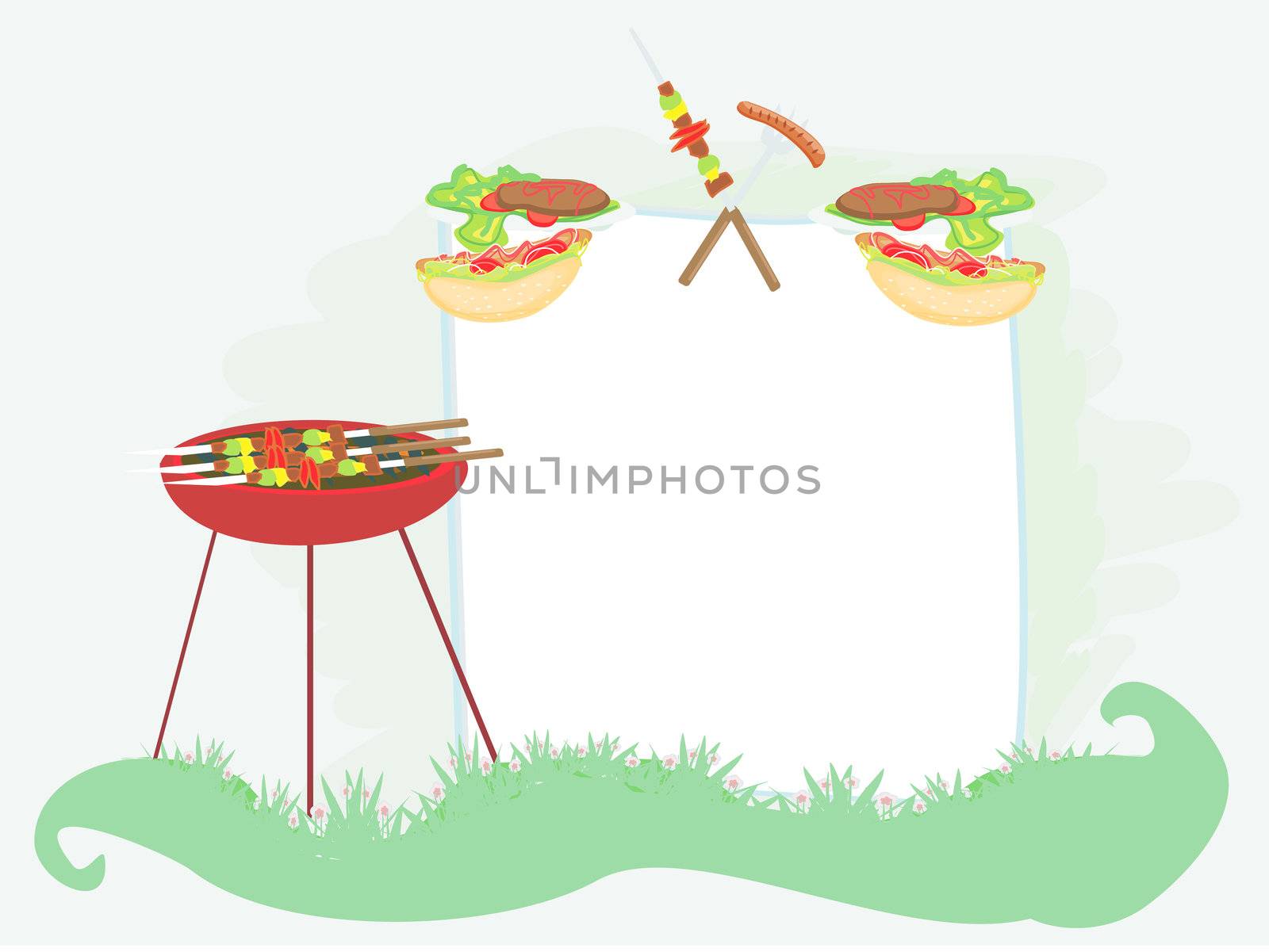 Barbecue Party Invitation by JackyBrown