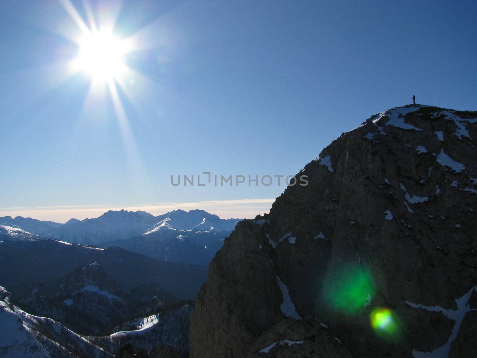 Mountaineering on Northwest caucasus