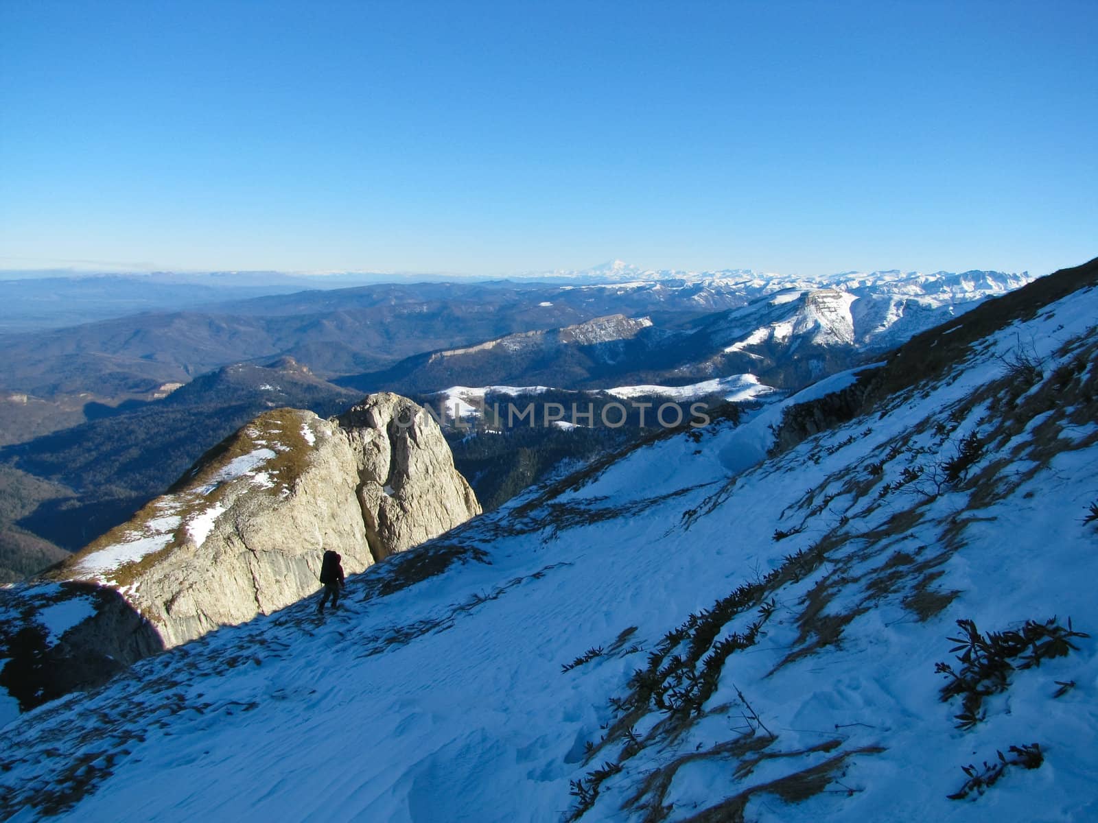 Mountains of northwest caucasus