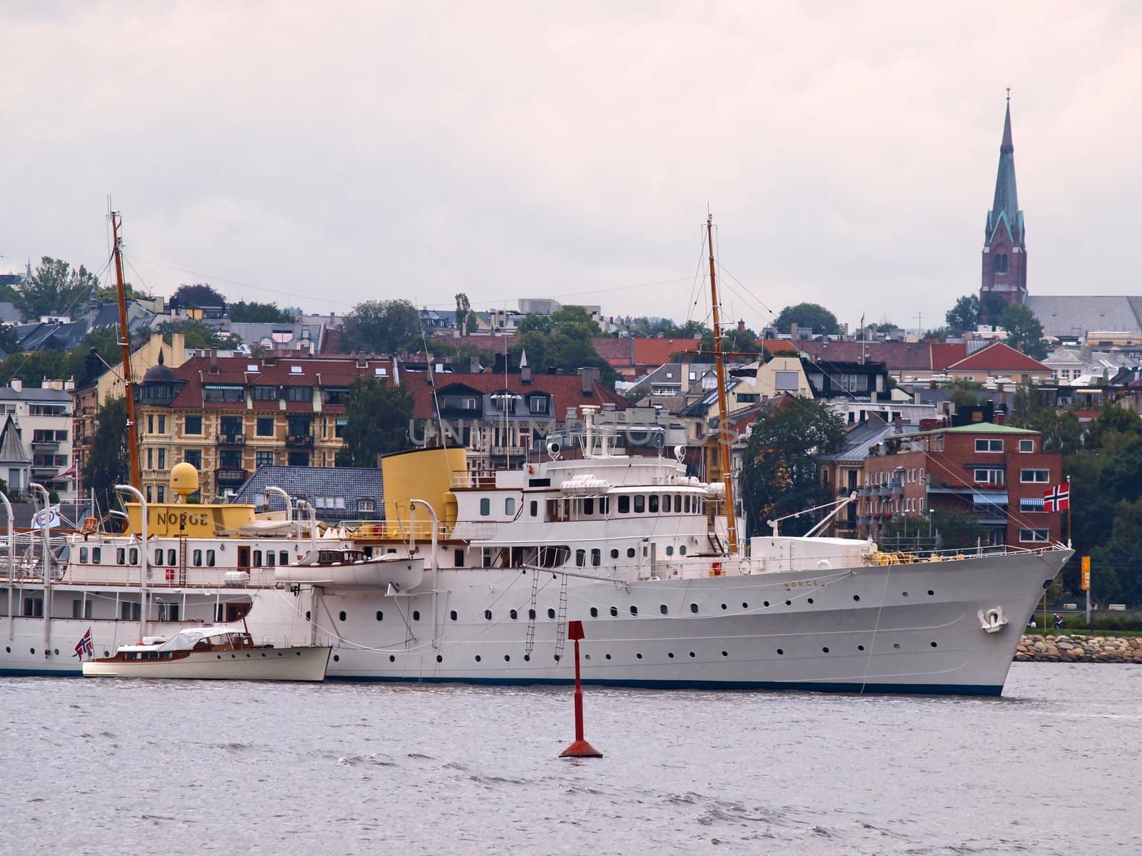 The royal ship of the kingdom of Norway