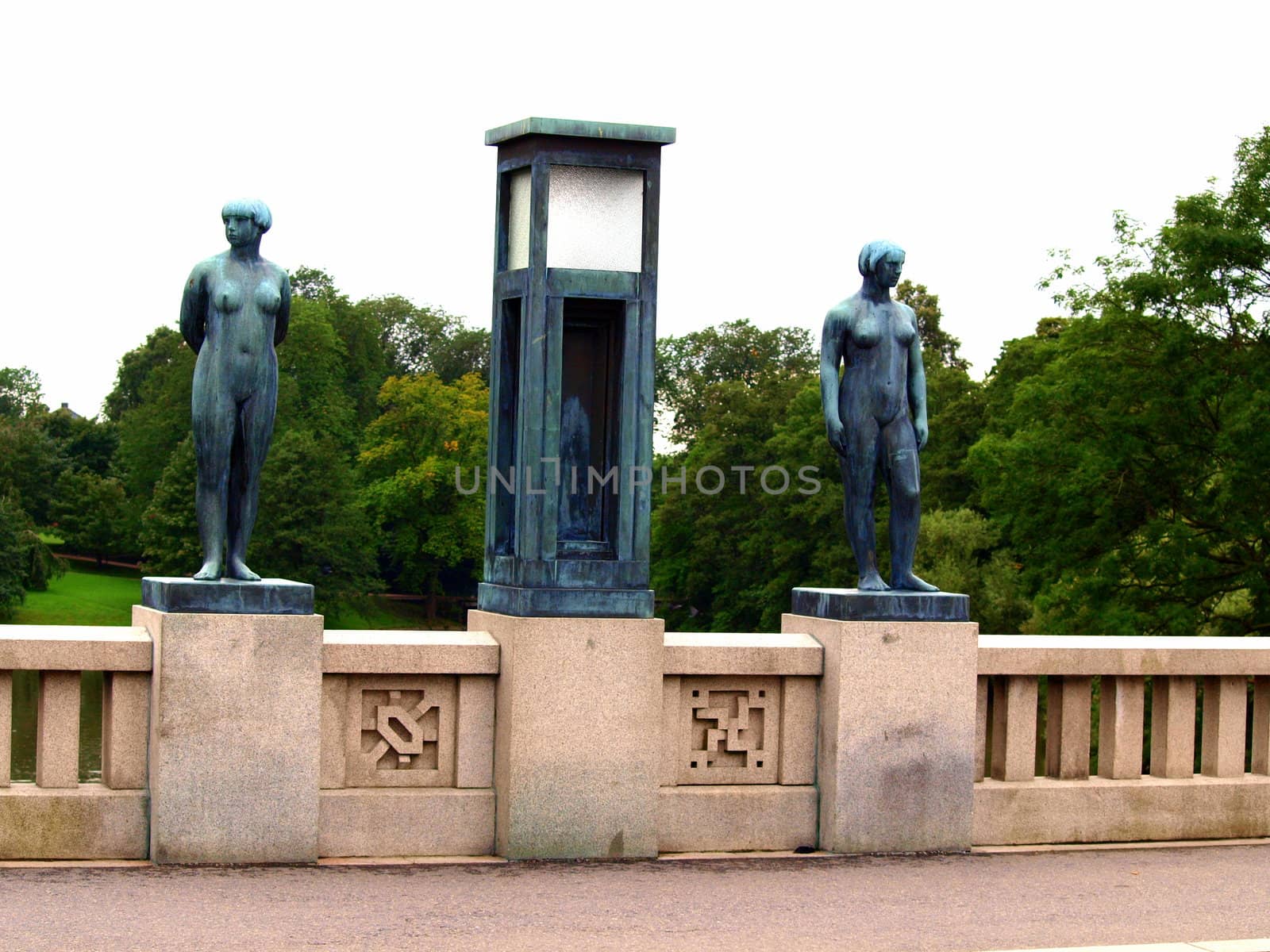 Scluptures in Vigelandsparken Norway