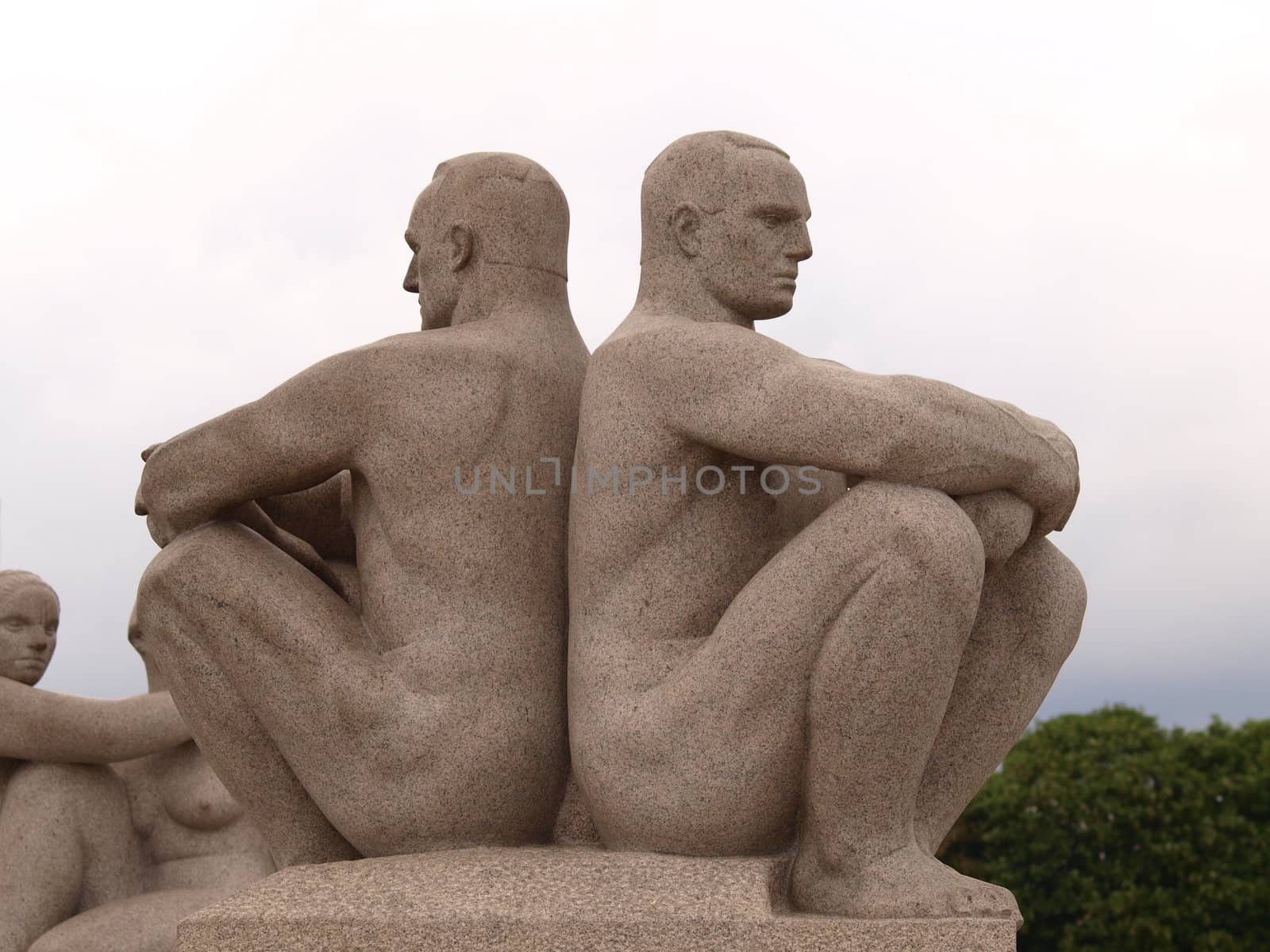 Scluptures in Vigelandsparken Norway