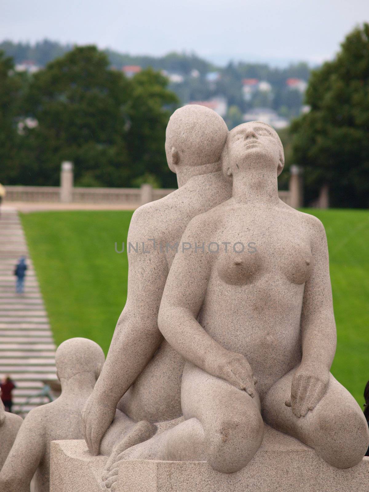 Scluptures in Vigelandsparken Norway