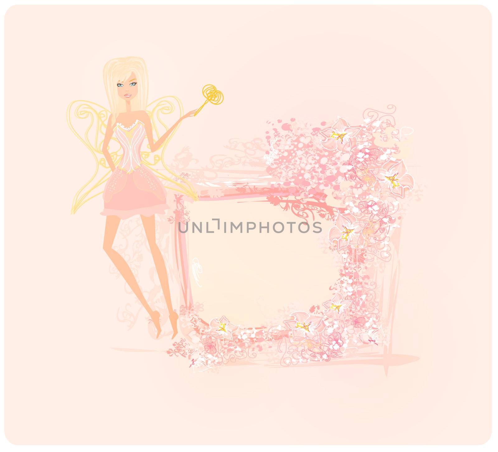 beautiful fairy vector graphic by JackyBrown