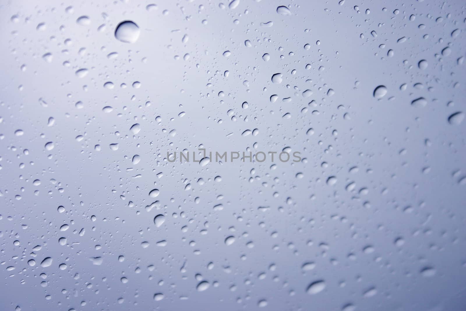 Water Droplets on Glass