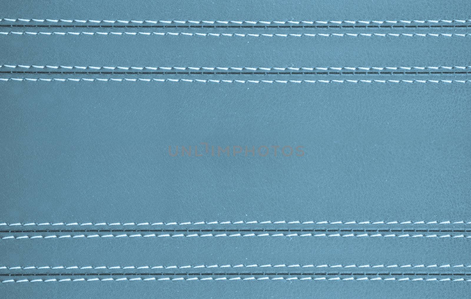 blue horizontal stitched leather background , art wallpaper