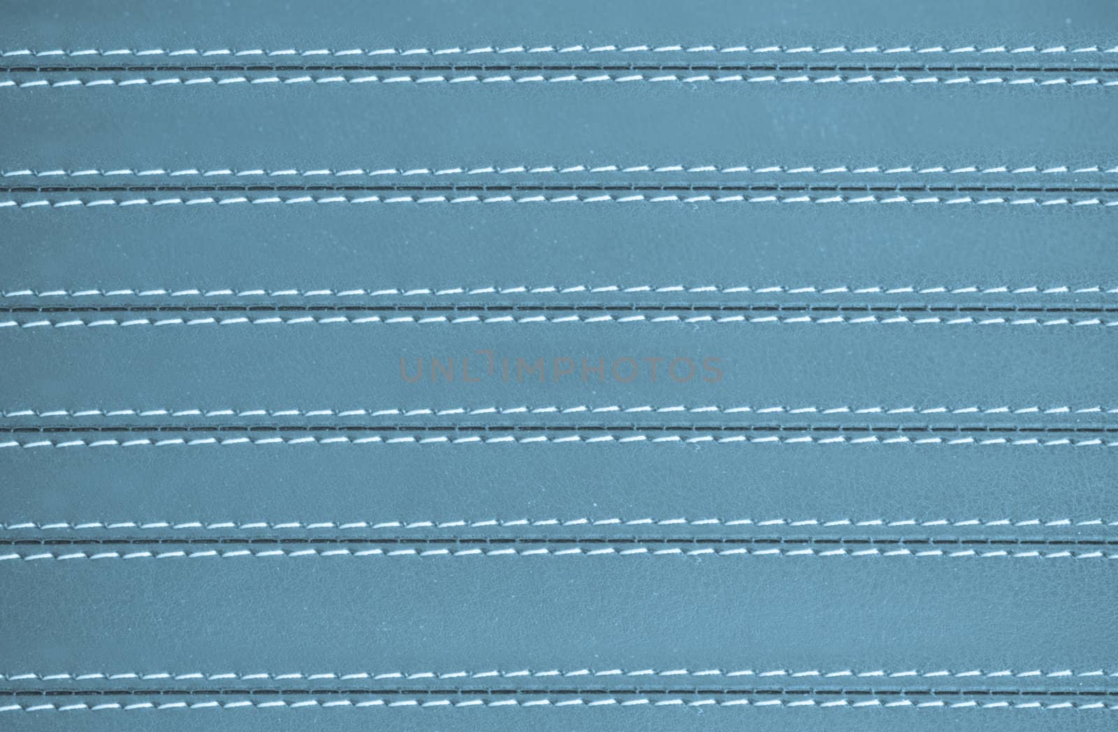  blue horizontal stitched leather for background