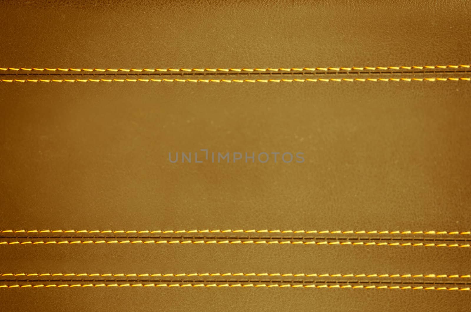 brown  horizontal stitched leather background, art textures