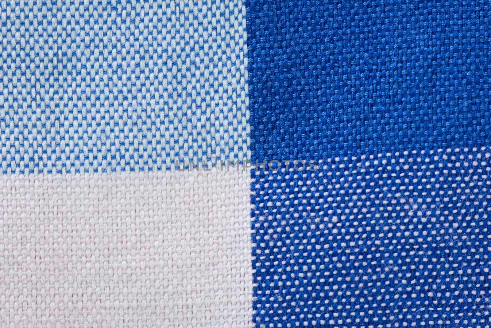Close-Up of Gingham Fabric