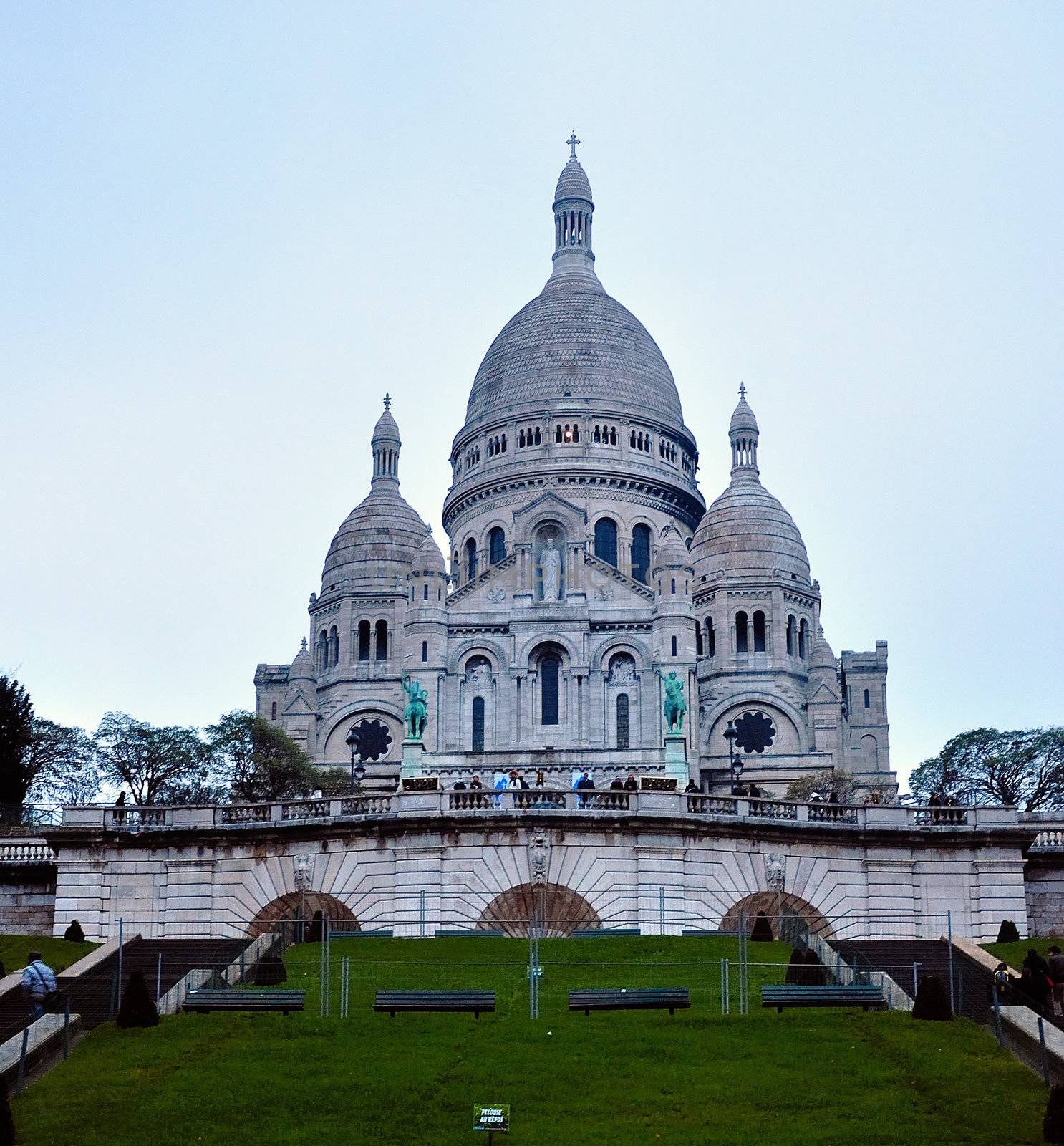 Paris - France Basilique Du Sacre Coeur. by jmffotos