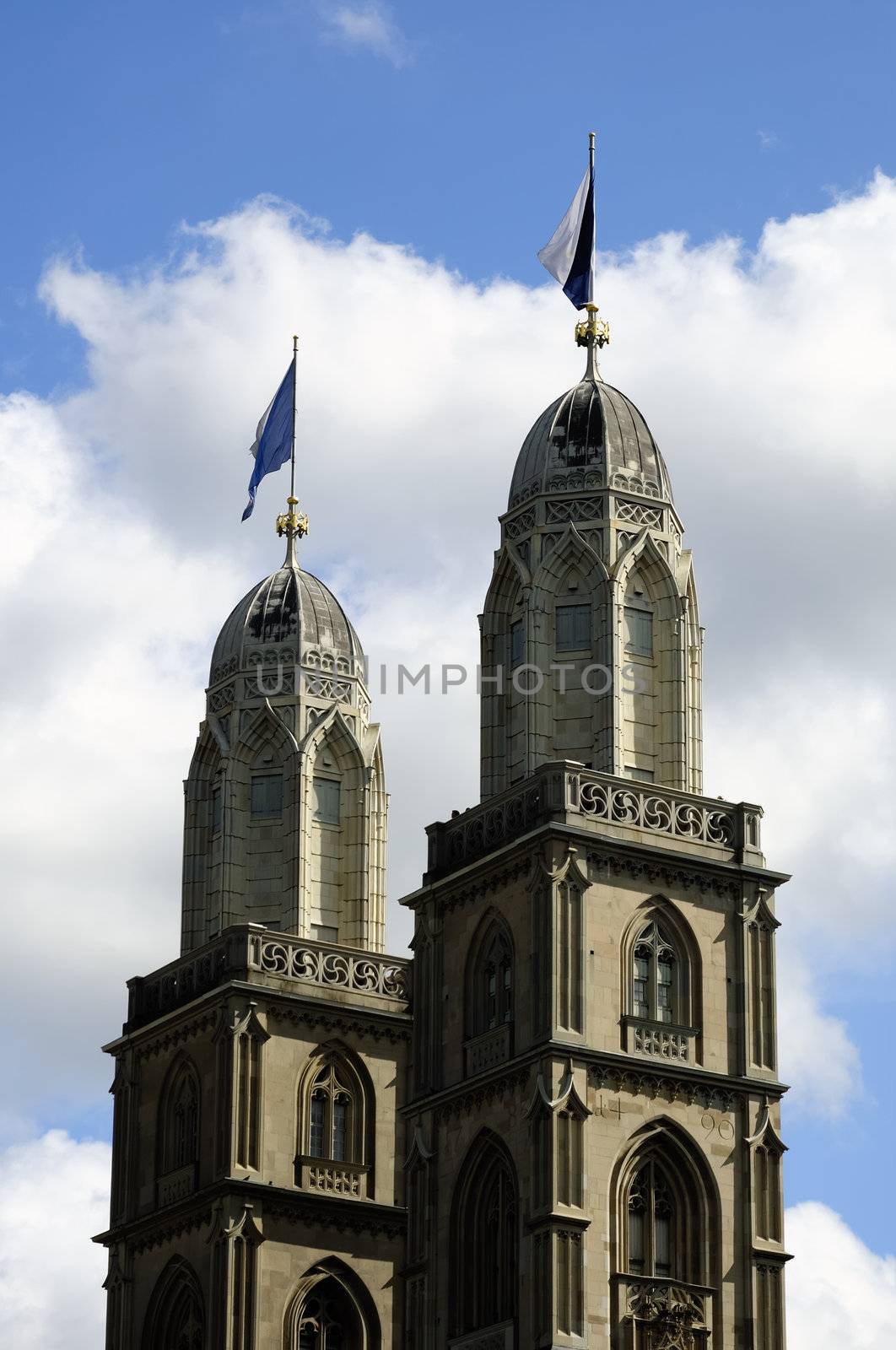 Zurich switzerland. Old town view. Historic place, and city of the bankers.