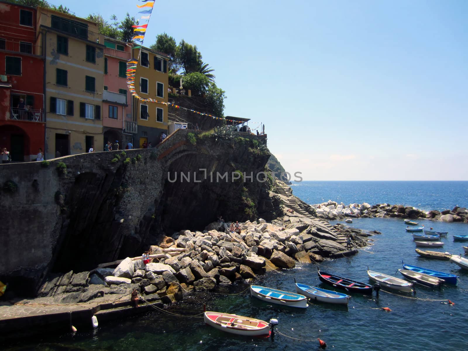 Village on Italian Coast