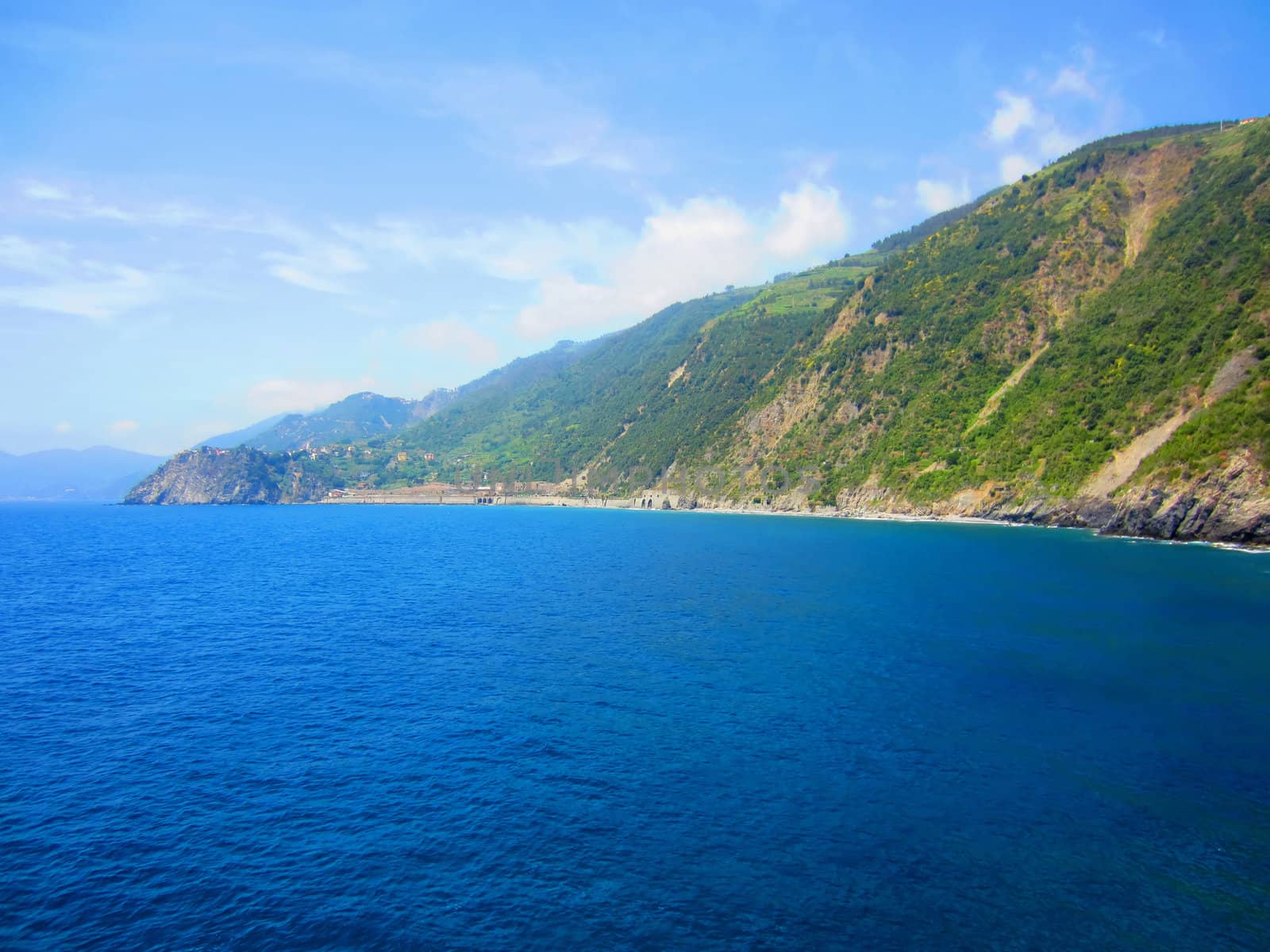 Village on Italian Coast