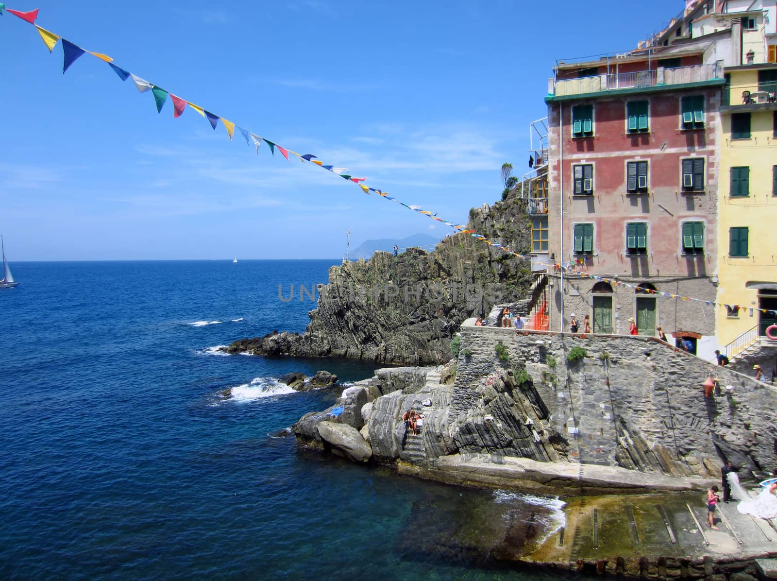 Village on Italian Coast