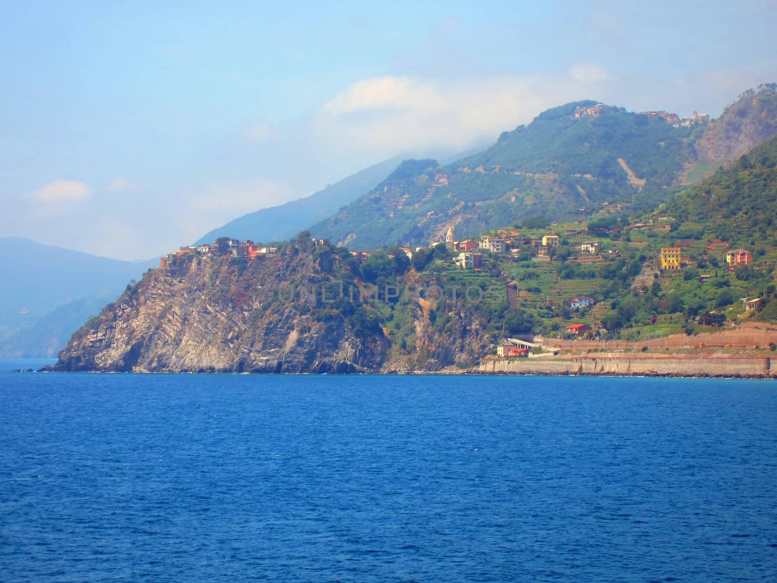 Village on Italian Coast