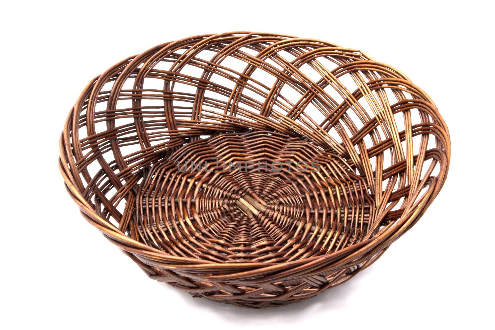 Blank basket for bread and fruits