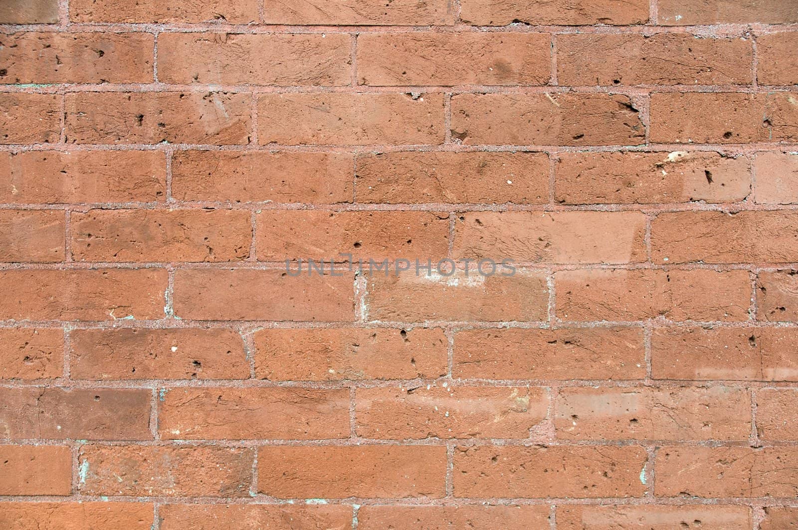 Unfinished red brick texture abstract background