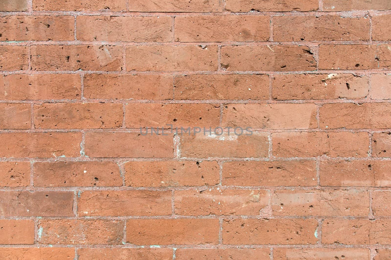 Old red building brick wall background texture