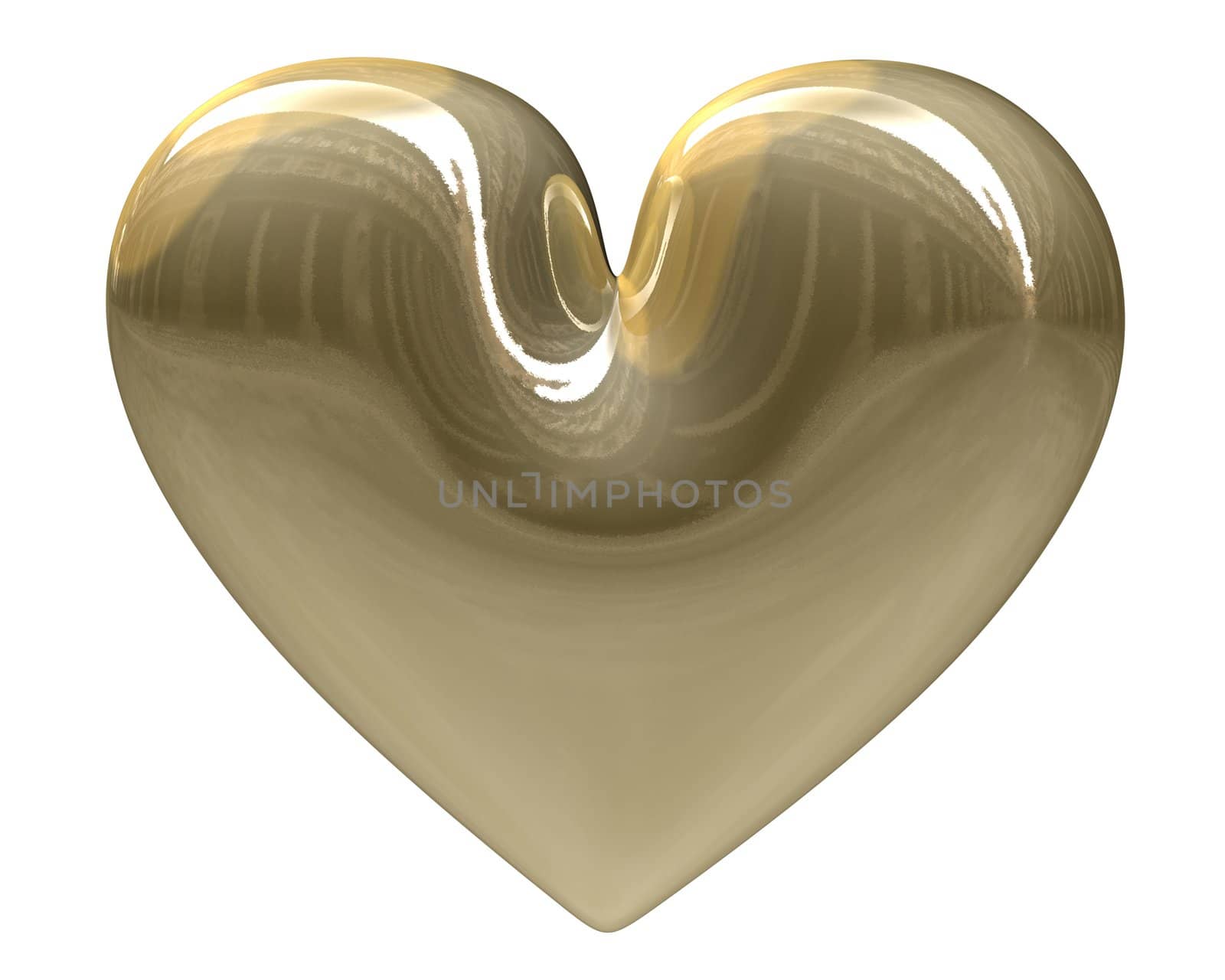 golden heart (3D)