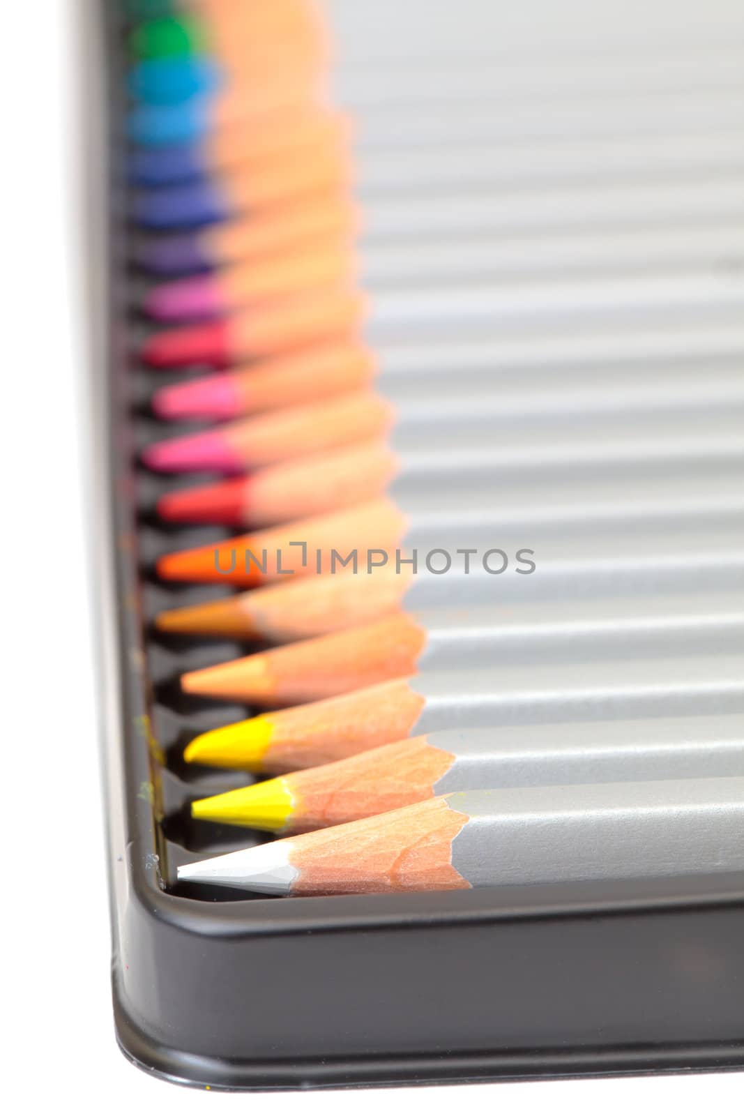 Multicolored Pencil, Arrangement in Box by Discovod