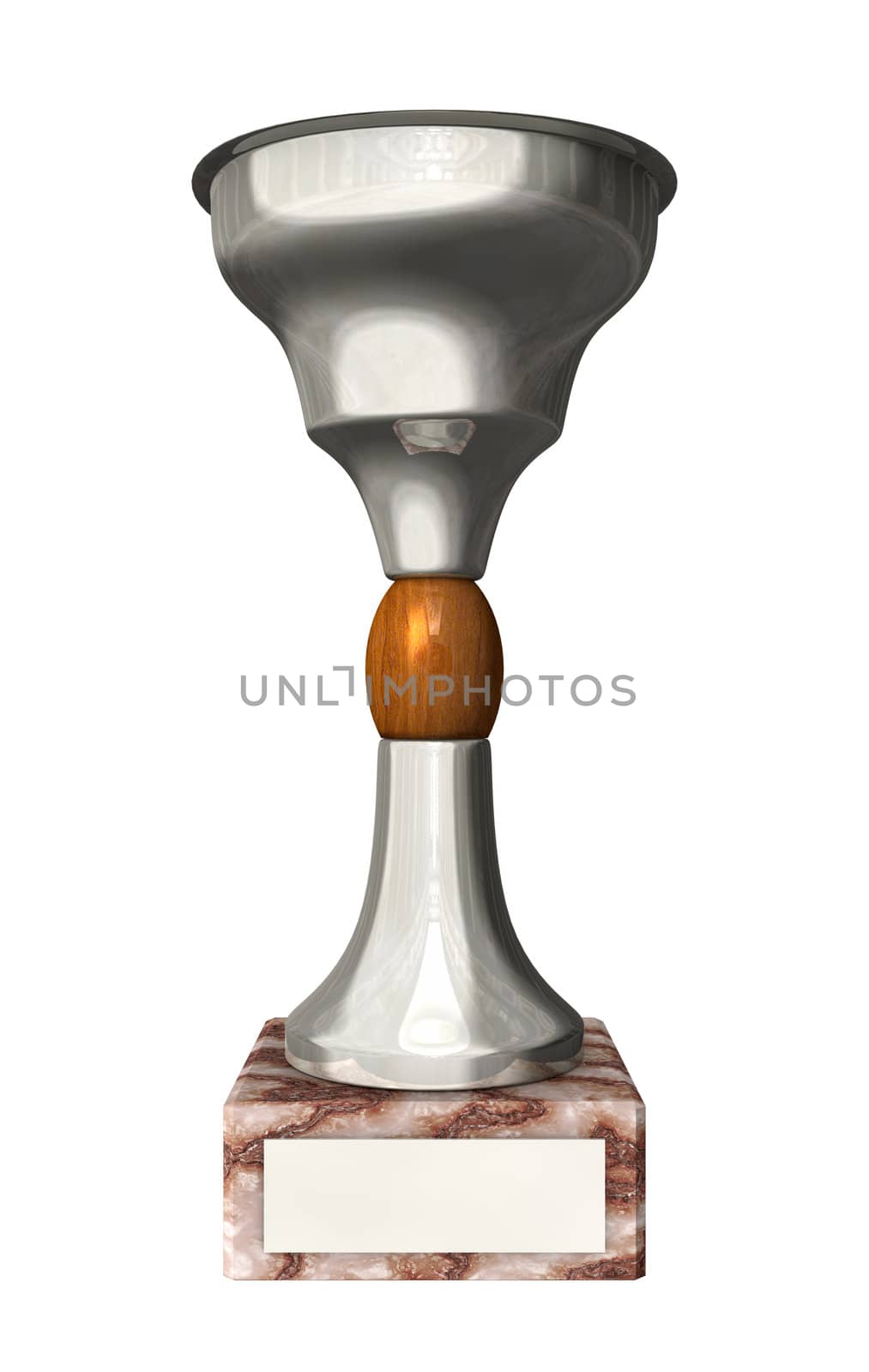 3d made trophy cup 