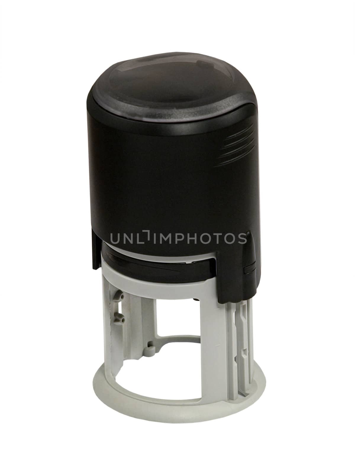 The black press on a white background.