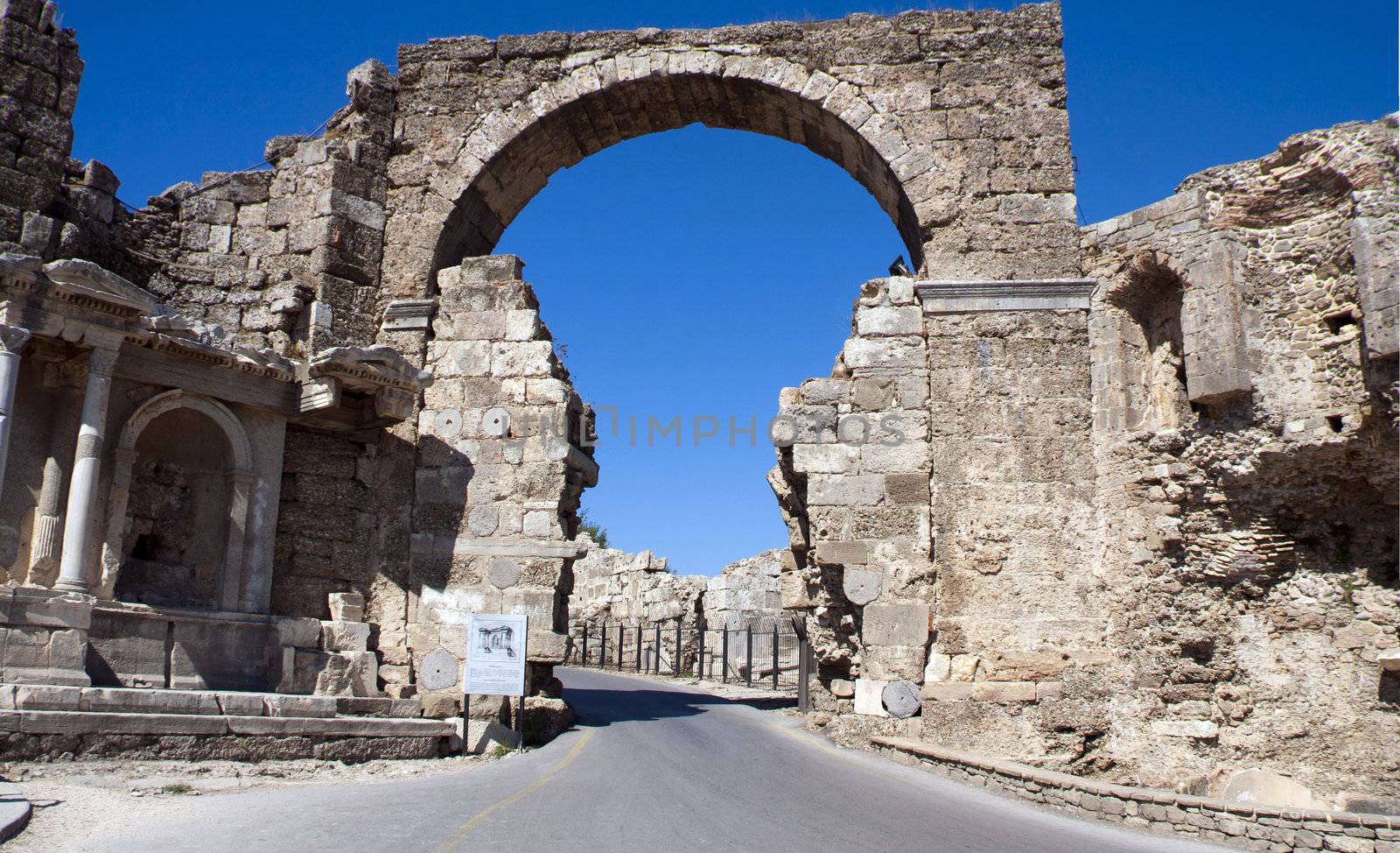 Greek Ruins, Side, Turkey