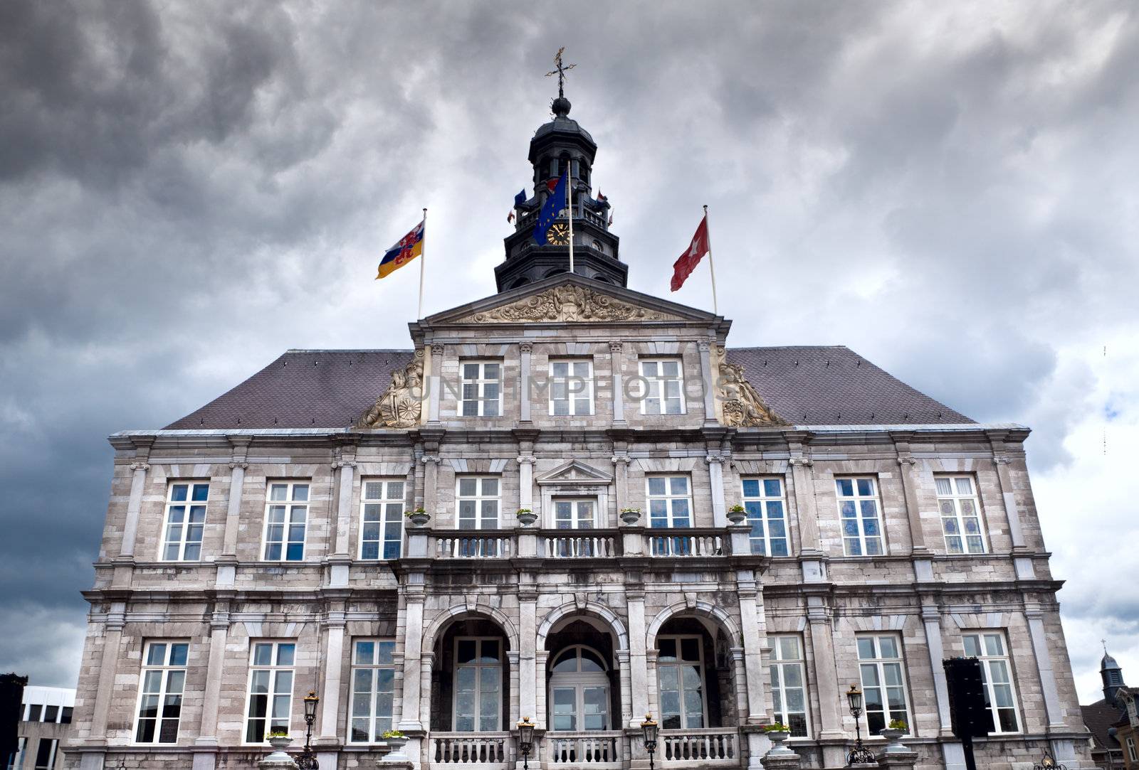 City Hall in Maastricht in Netherlands
