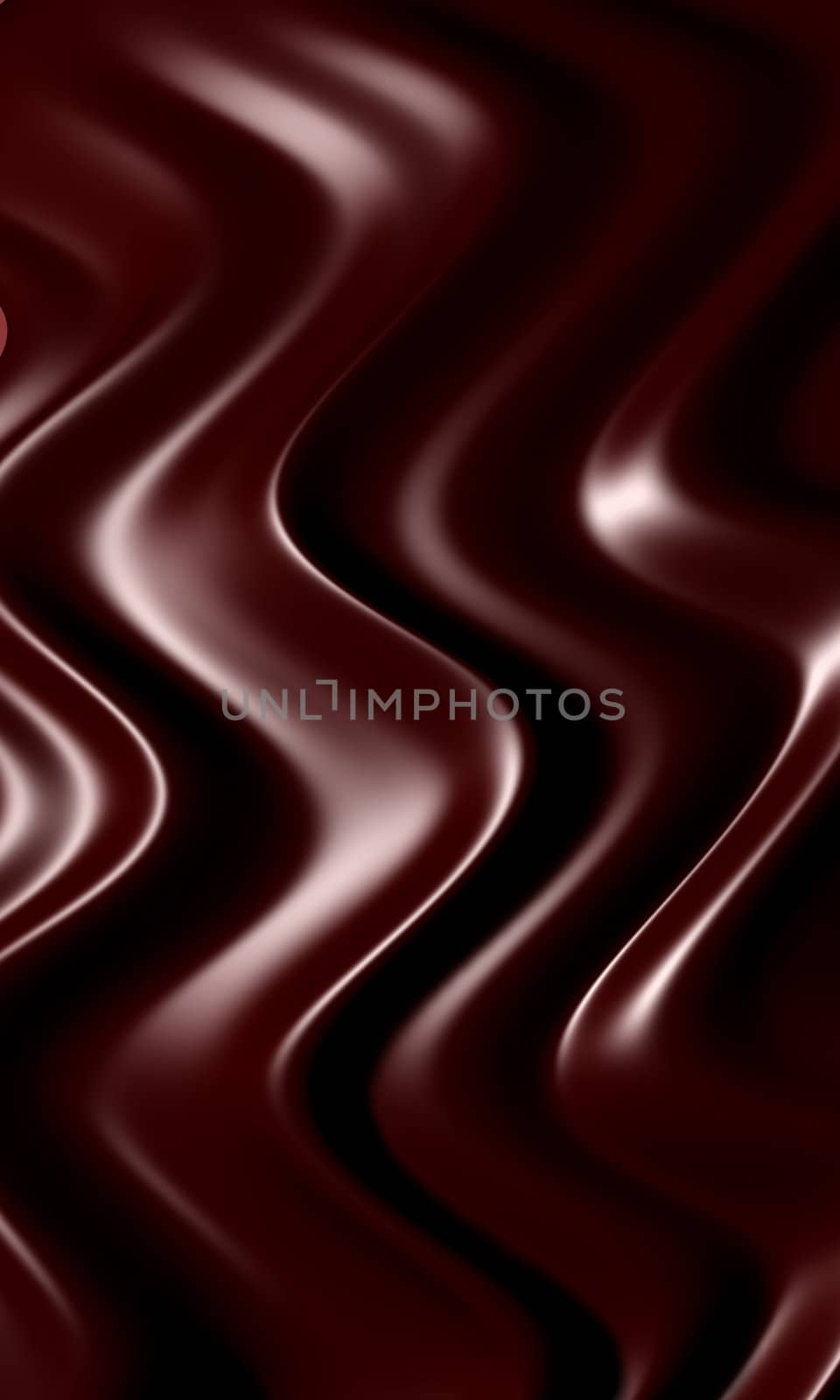 Abstract background from waves from brown silk or hot chocolate