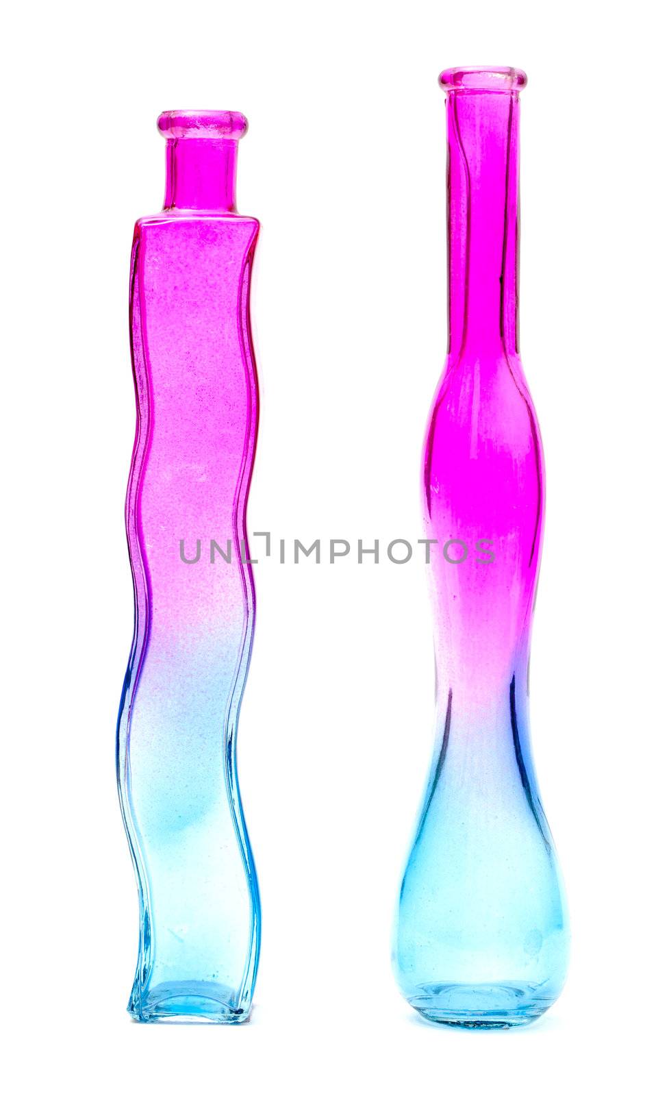 Multicolored Decorative Bottles by Discovod
