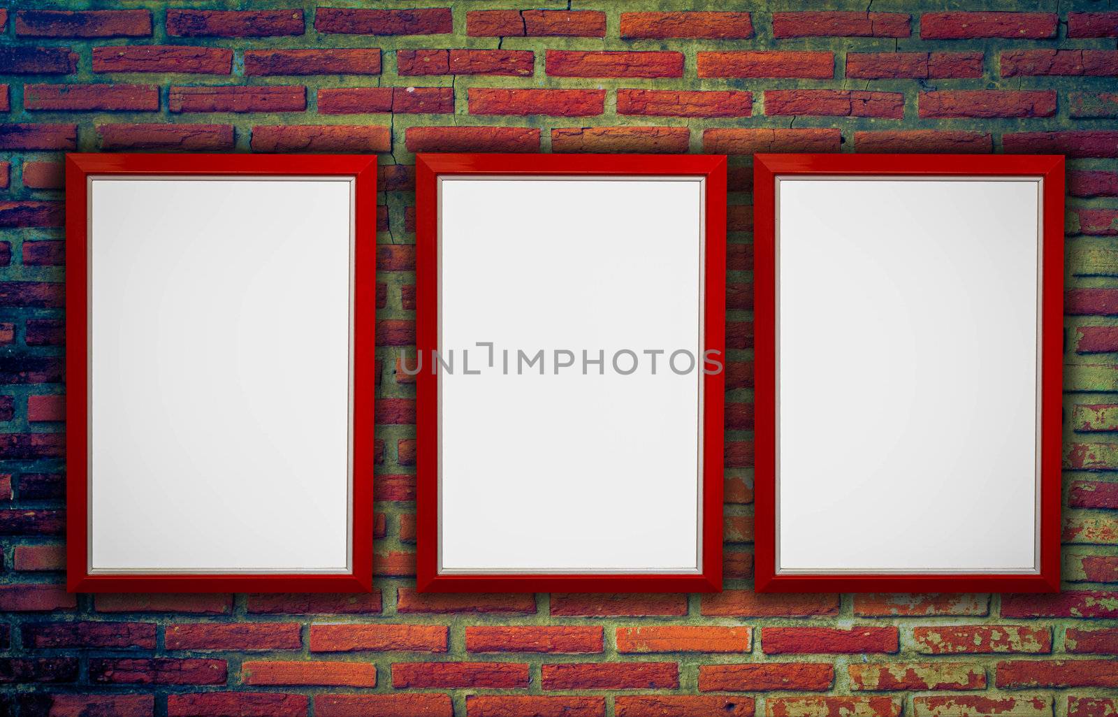 Frame with wall by thanatip