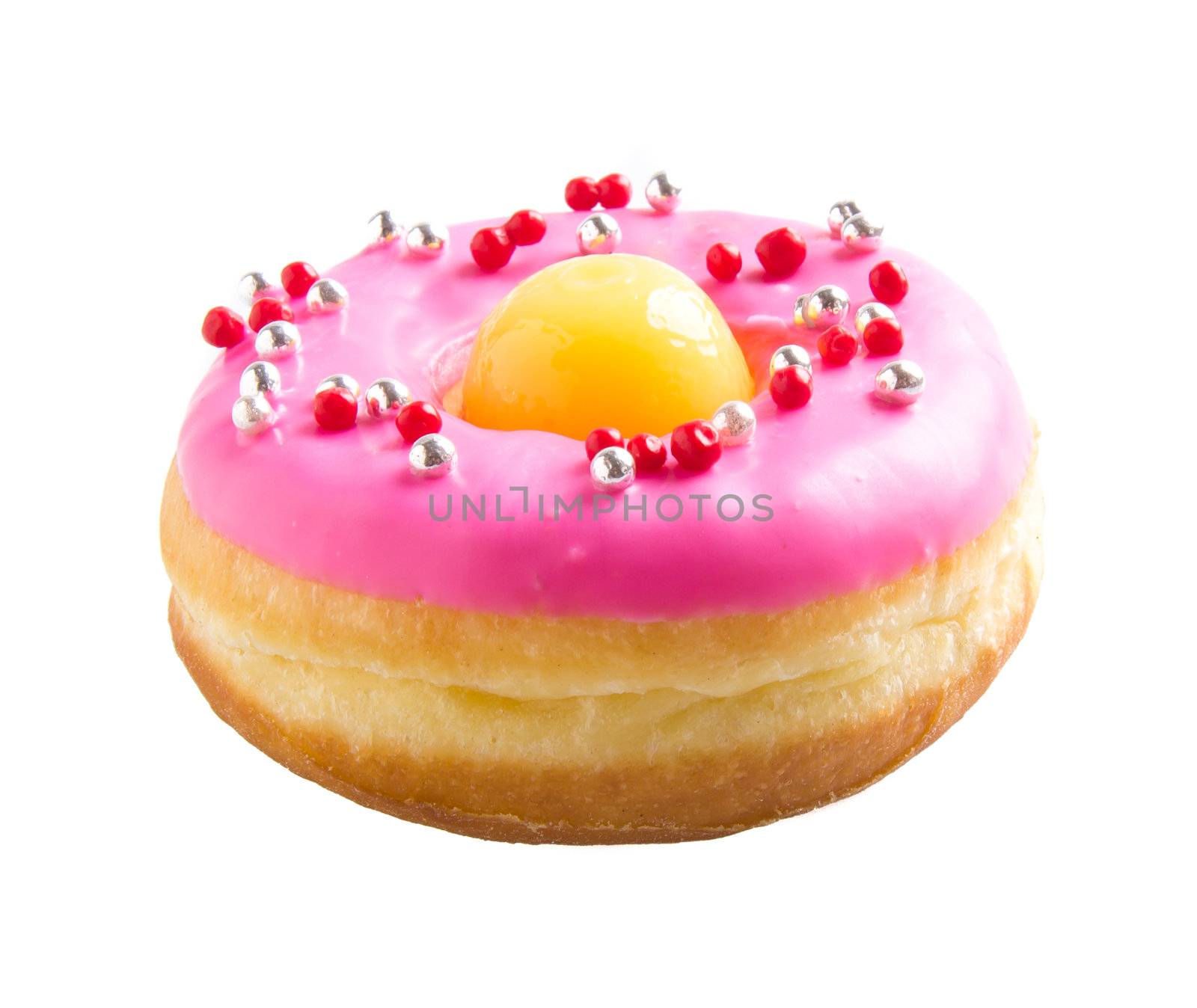 donut isolated on white background by heinteh