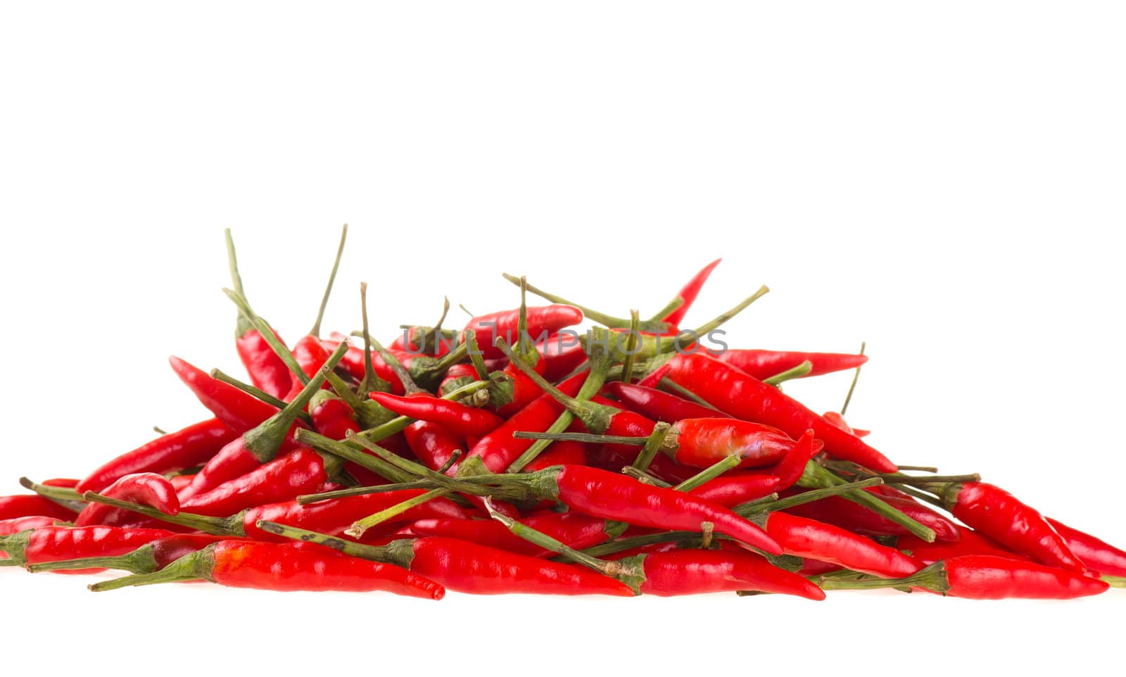 Red chili peppers in a bowl