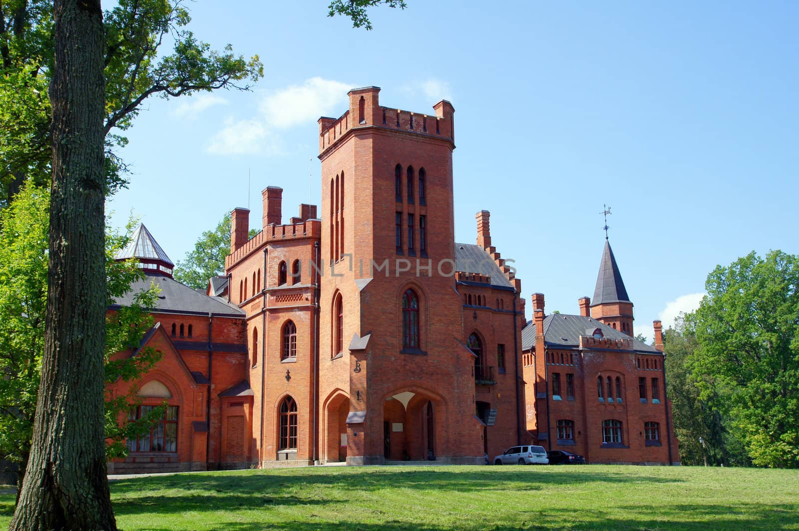 The castle in the south of Estonia. Sangaate