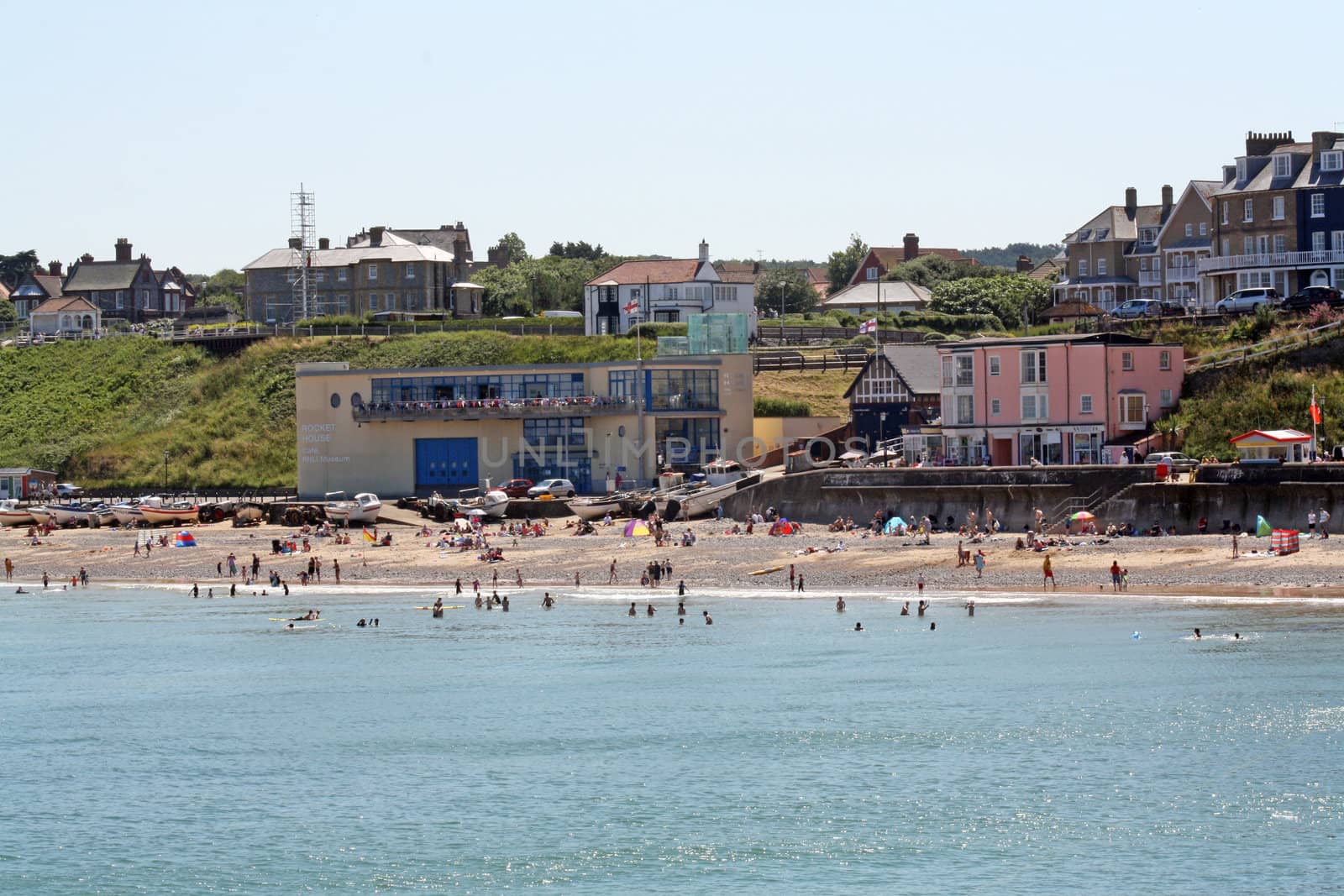cromer beach on a sunny day