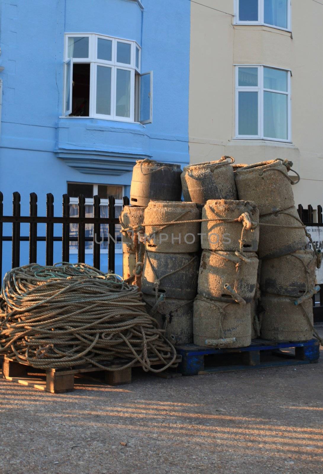 Traditional crab potts weymouth harbour