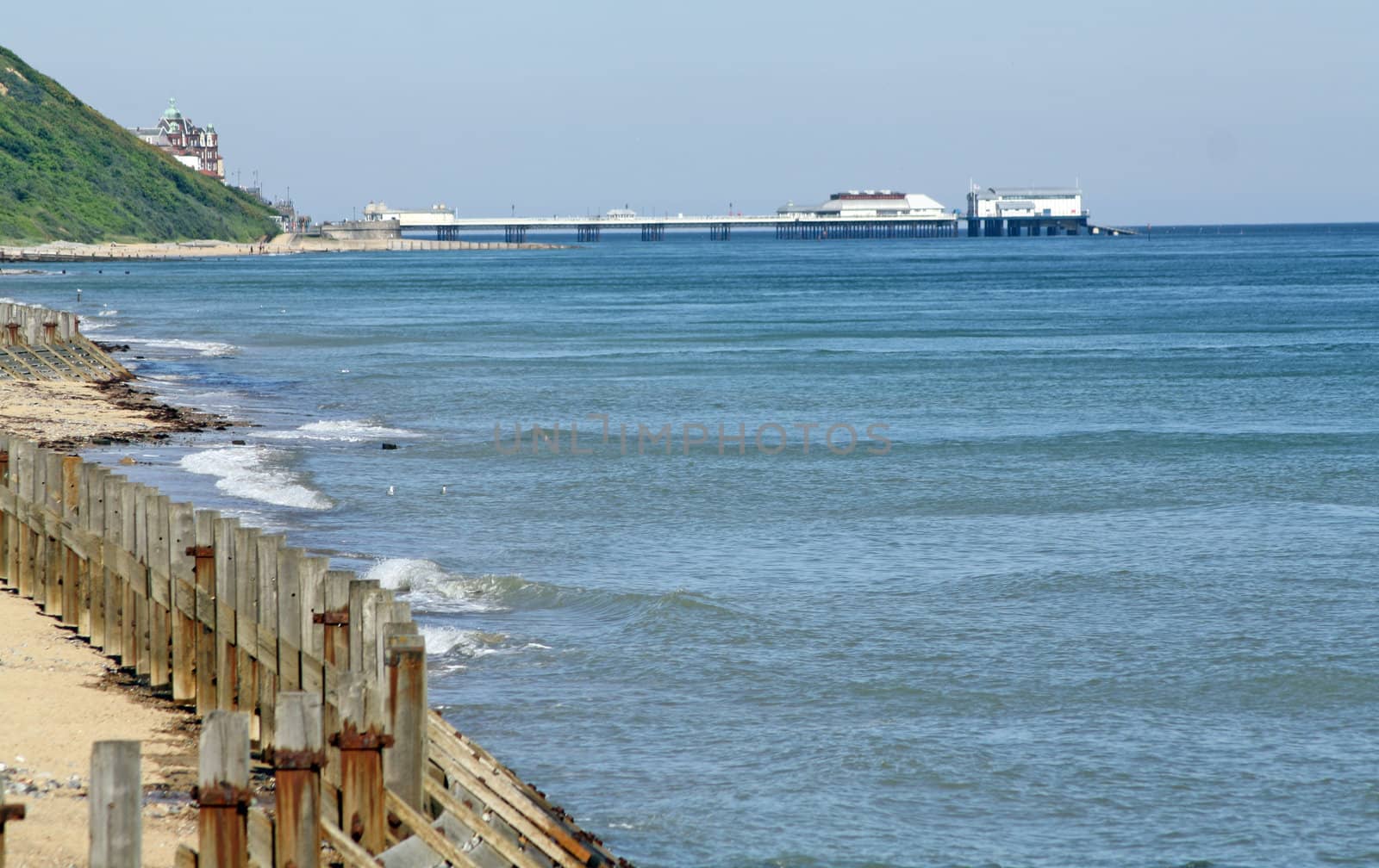 beach at overstrand near cromer england