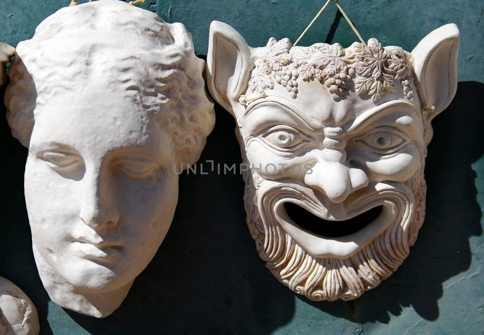 Greek masks by baggiovara