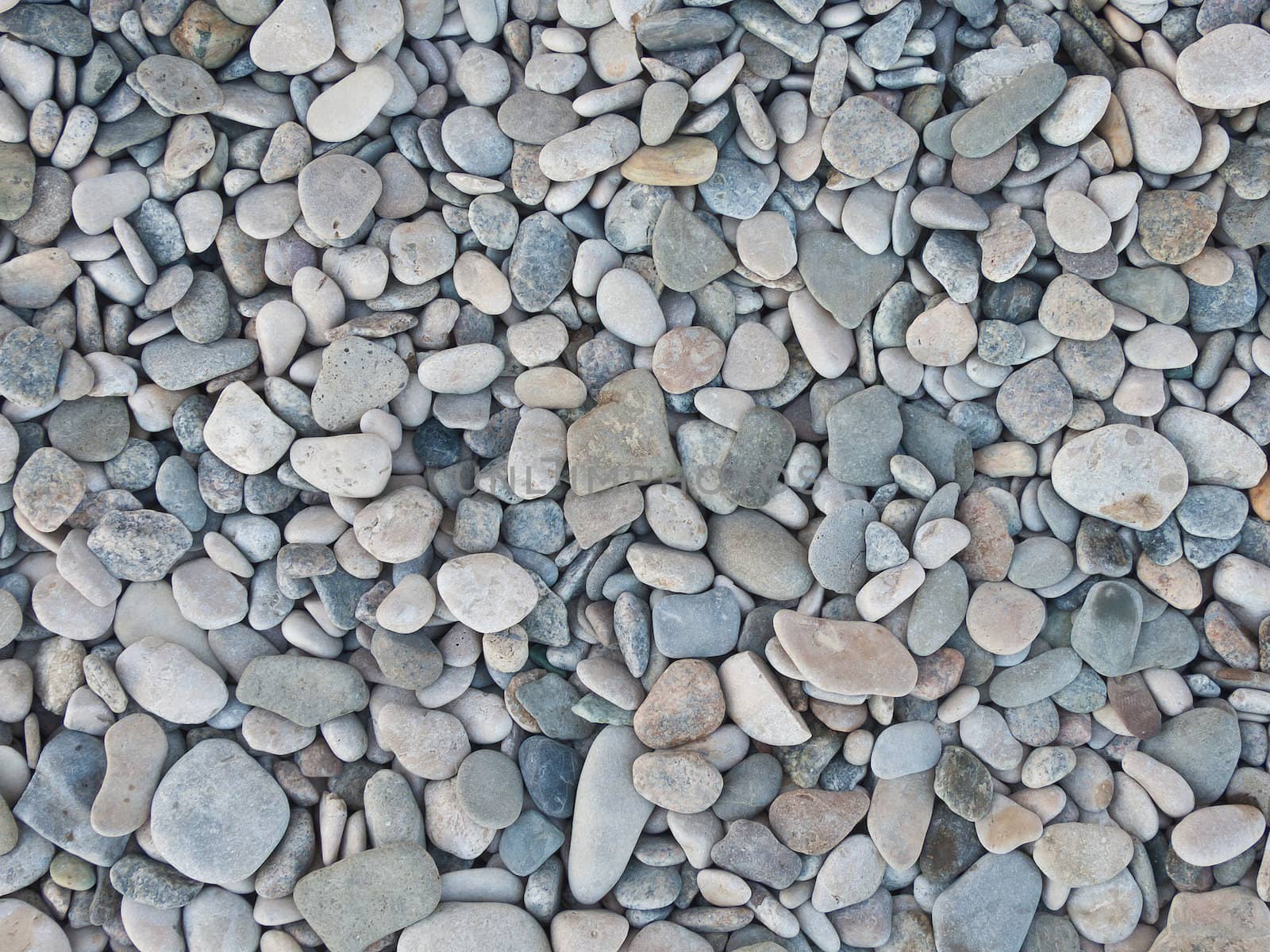 Background and structure of sea pebble on a beach