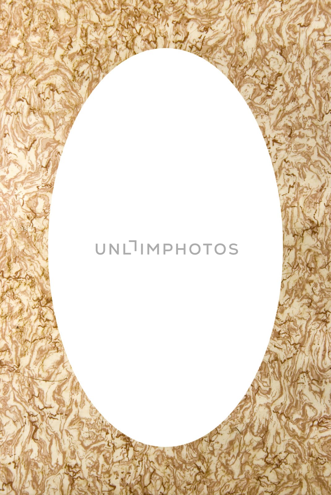 Mysterious background and white oval in center by sauletas