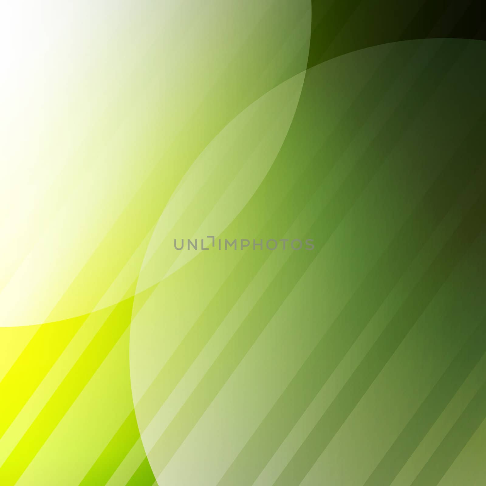 Web Green Background With Line, Vector Illustration