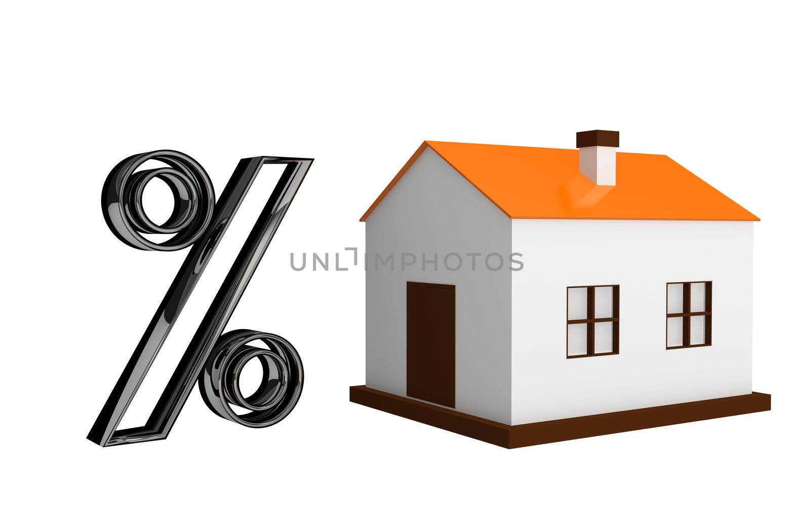 The small house and the big percent
