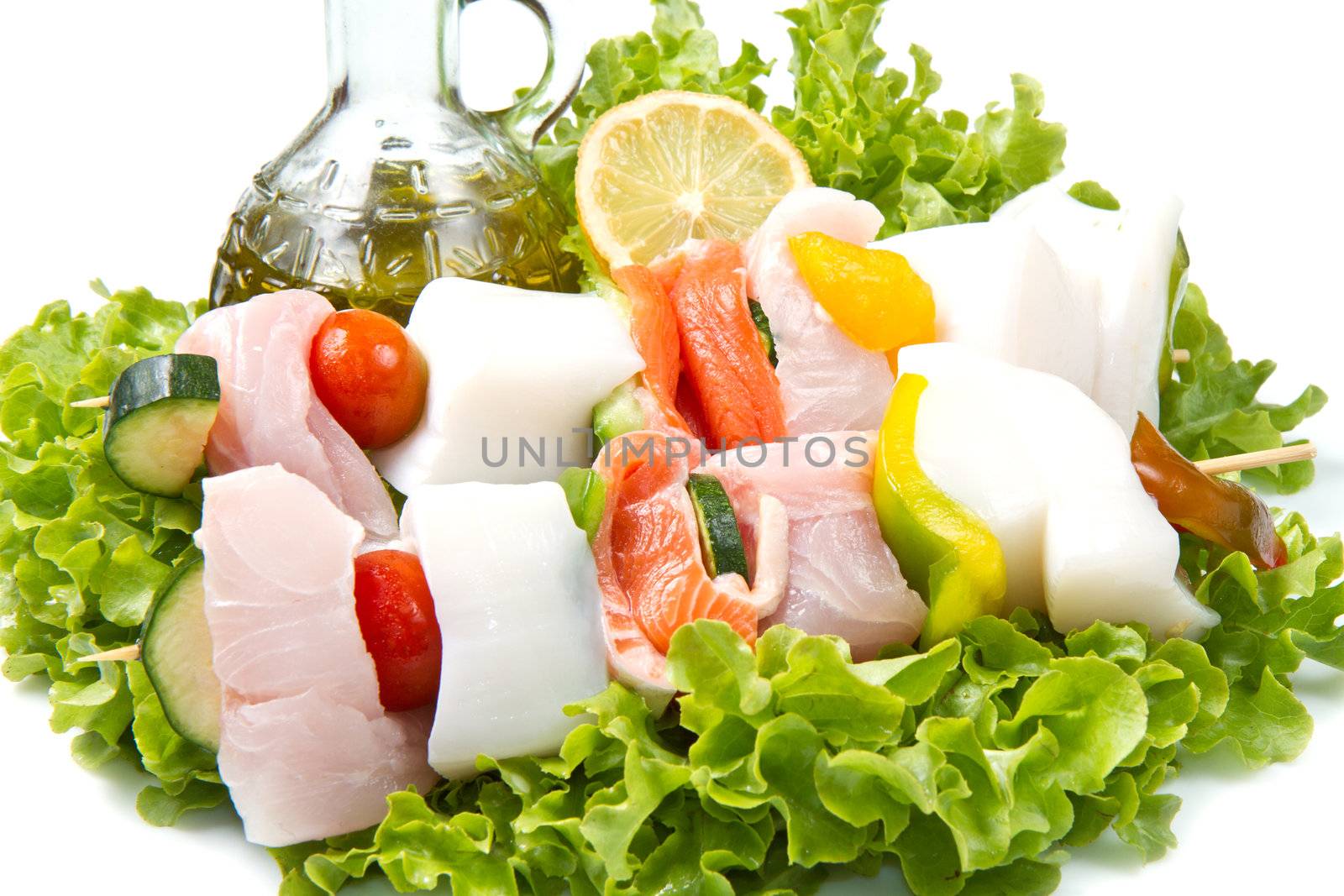 fish skewers
