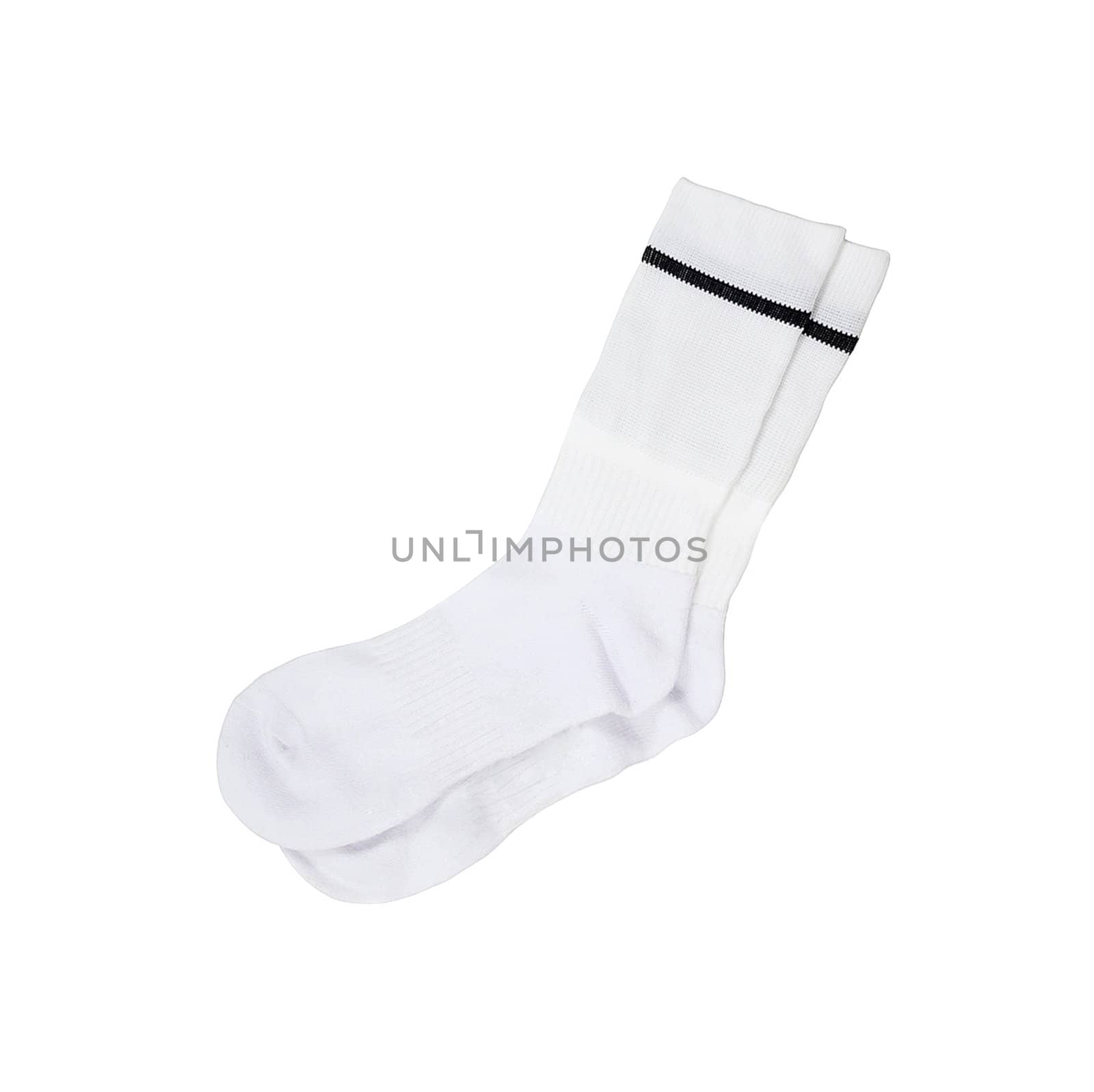 a white pair of sock
