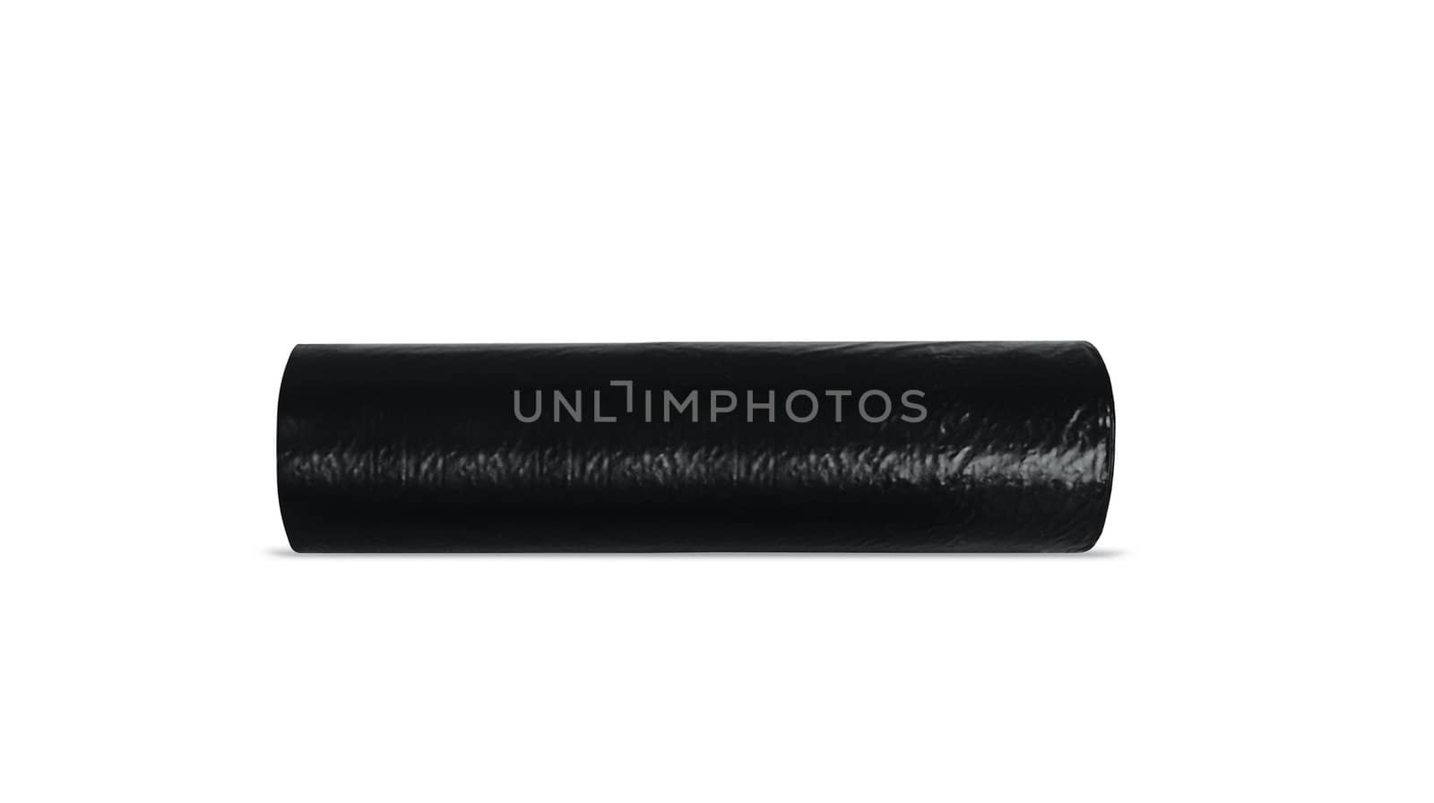 Roll of plastic garbage bags