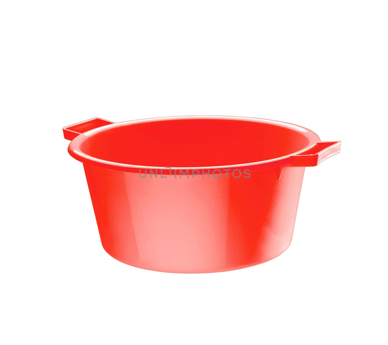 red basin isolated