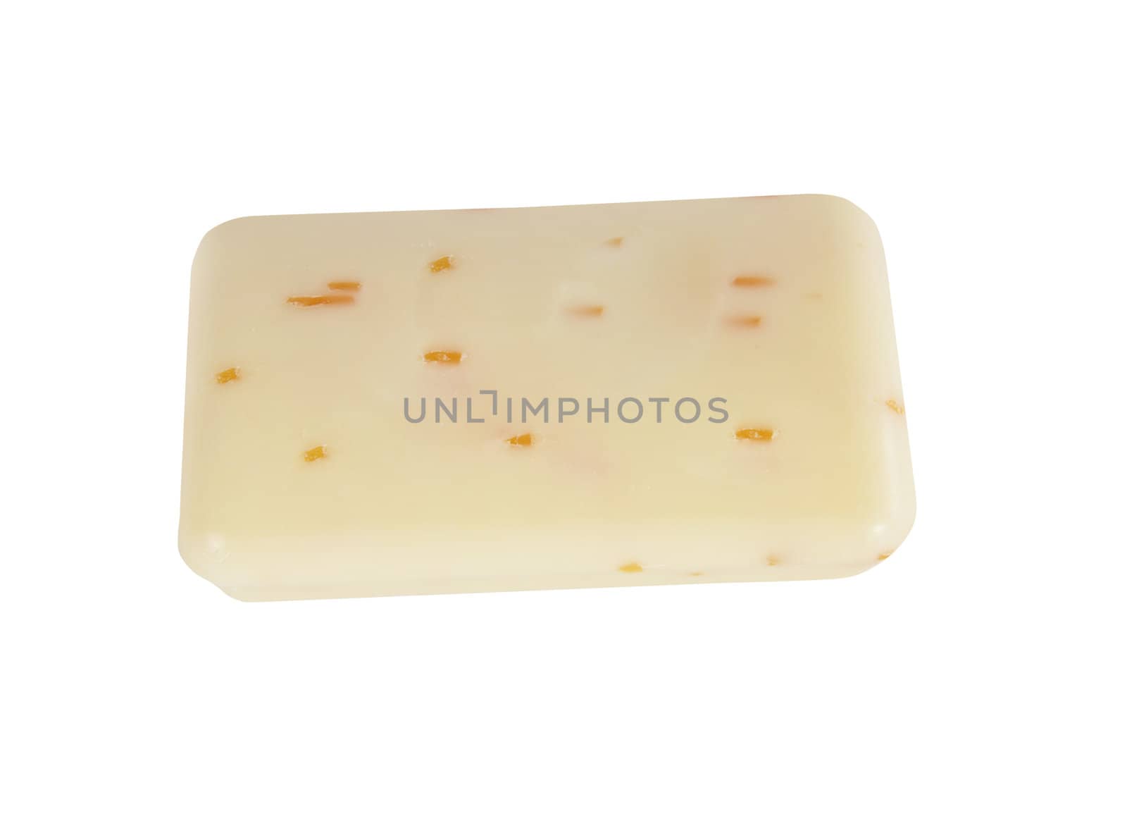 Bar of the brown soap